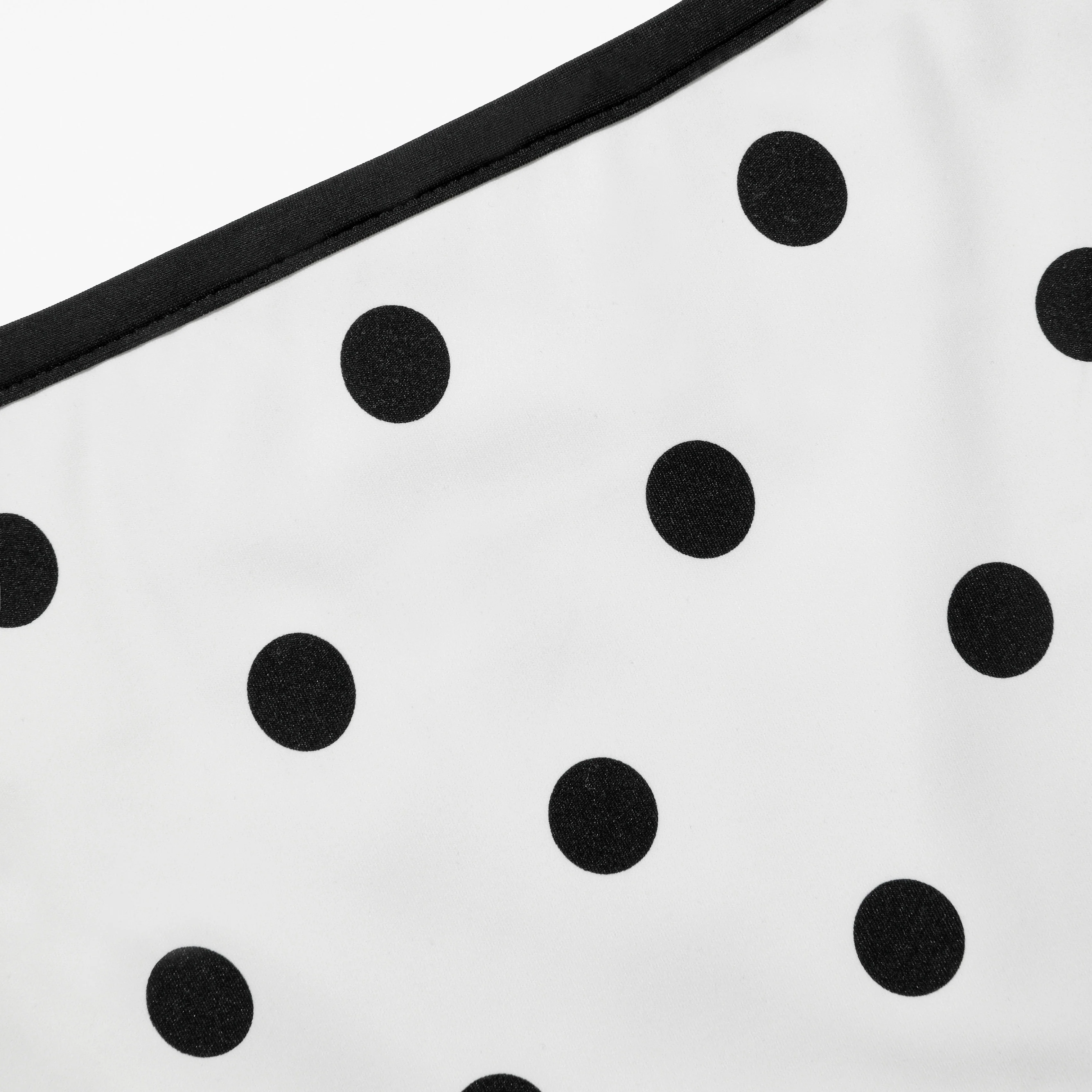 White Polka Dot Bikini Bottoms - Image 5