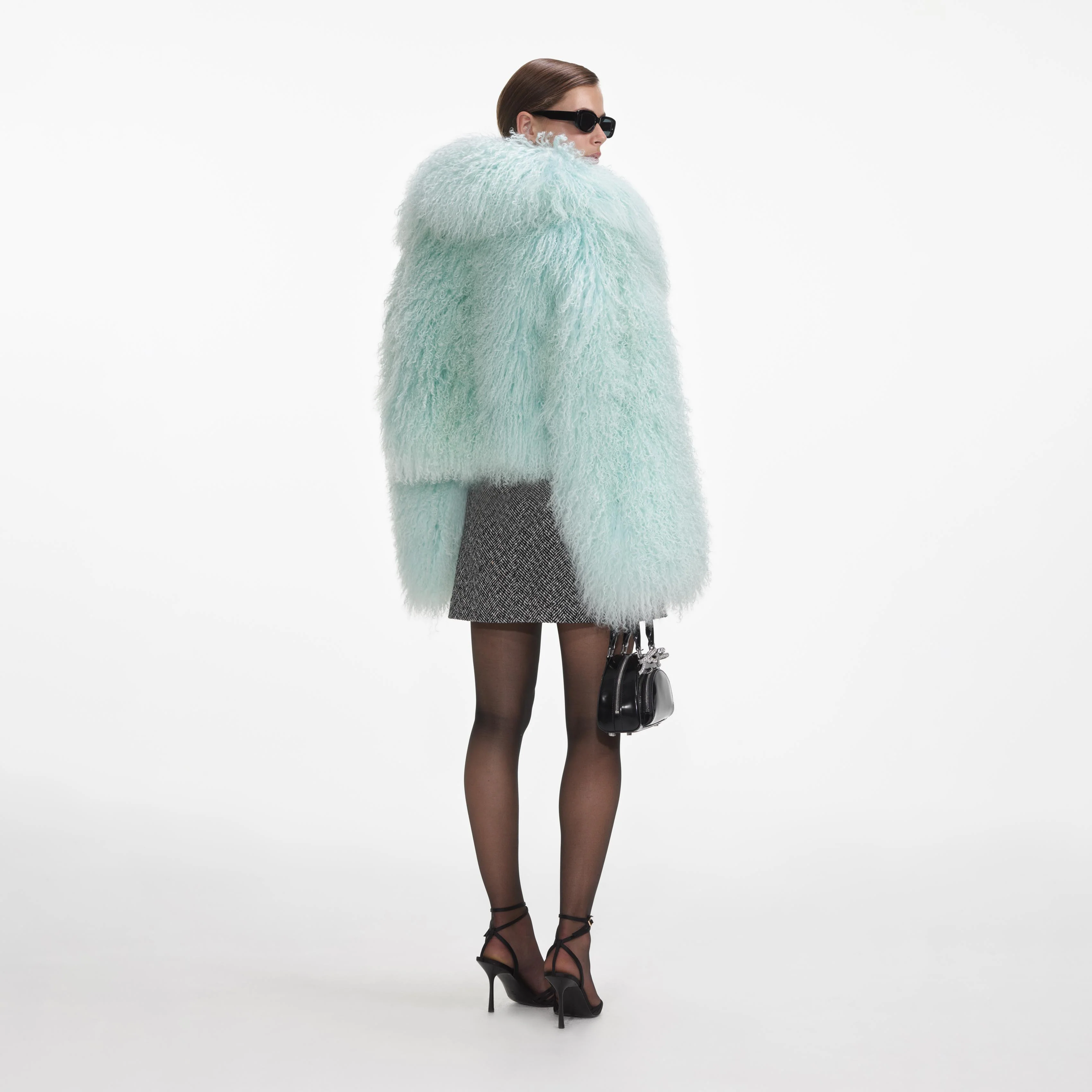 Green Shearling Jacket - Image 3
