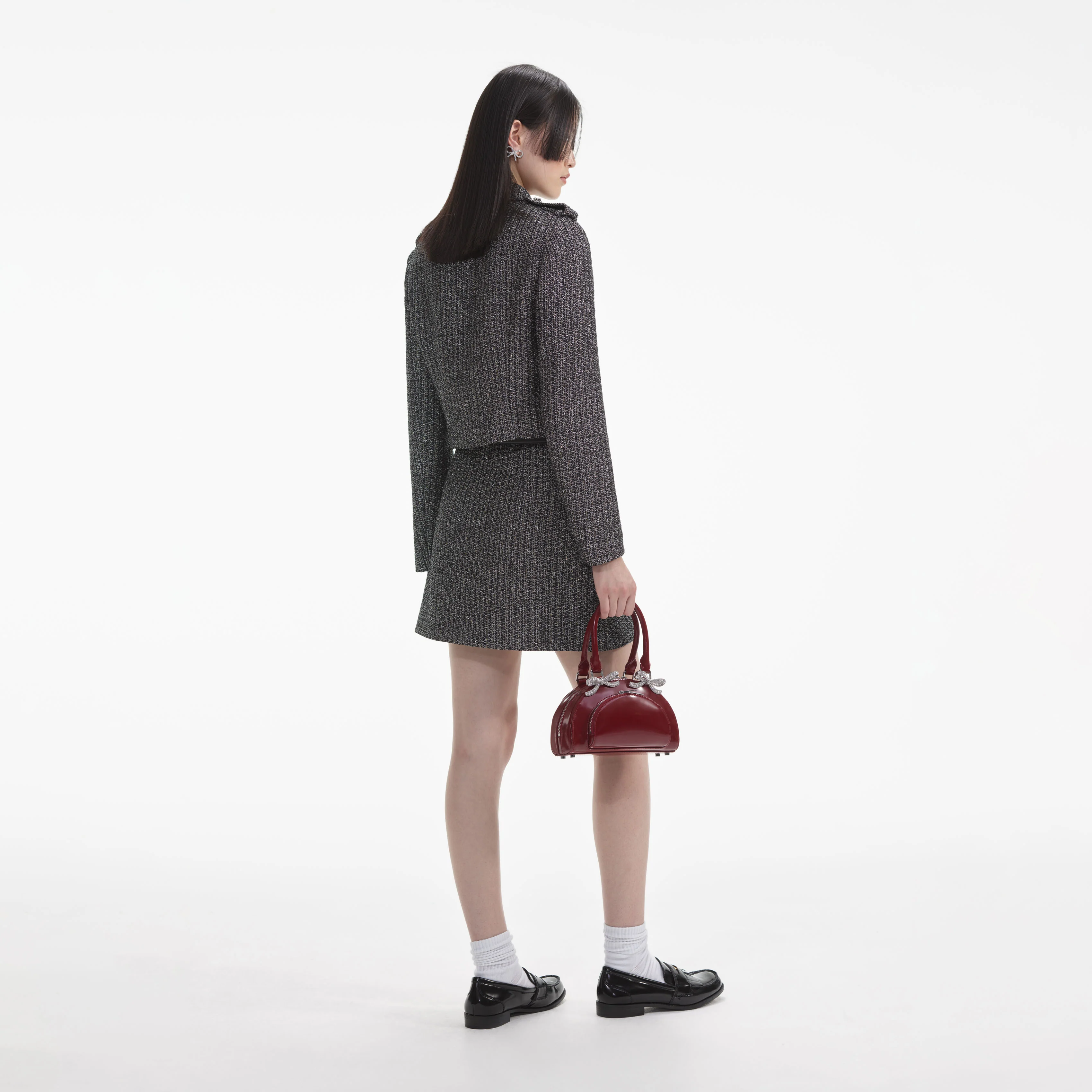 Metallic Boucle Jacket - Image 3