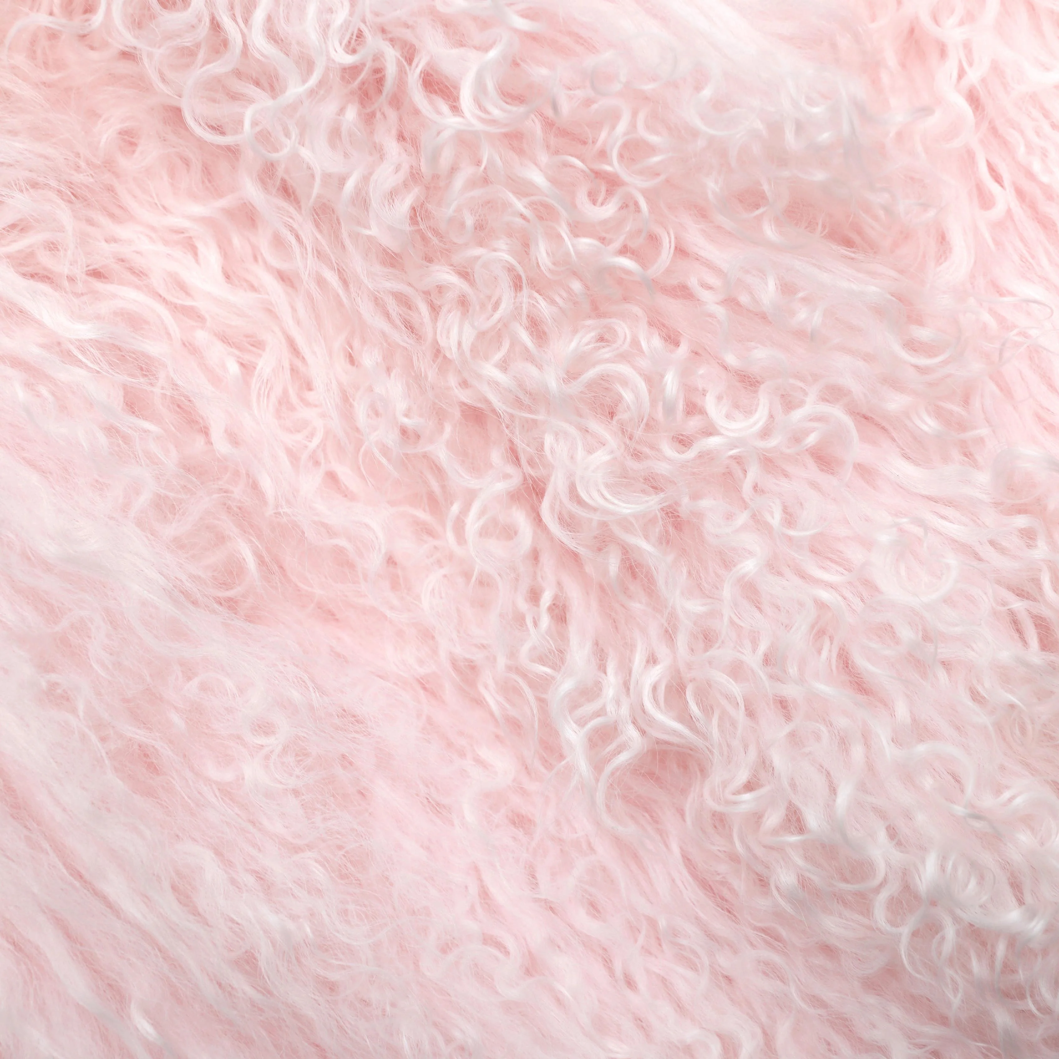 Pink Shearling Coat - Image 5