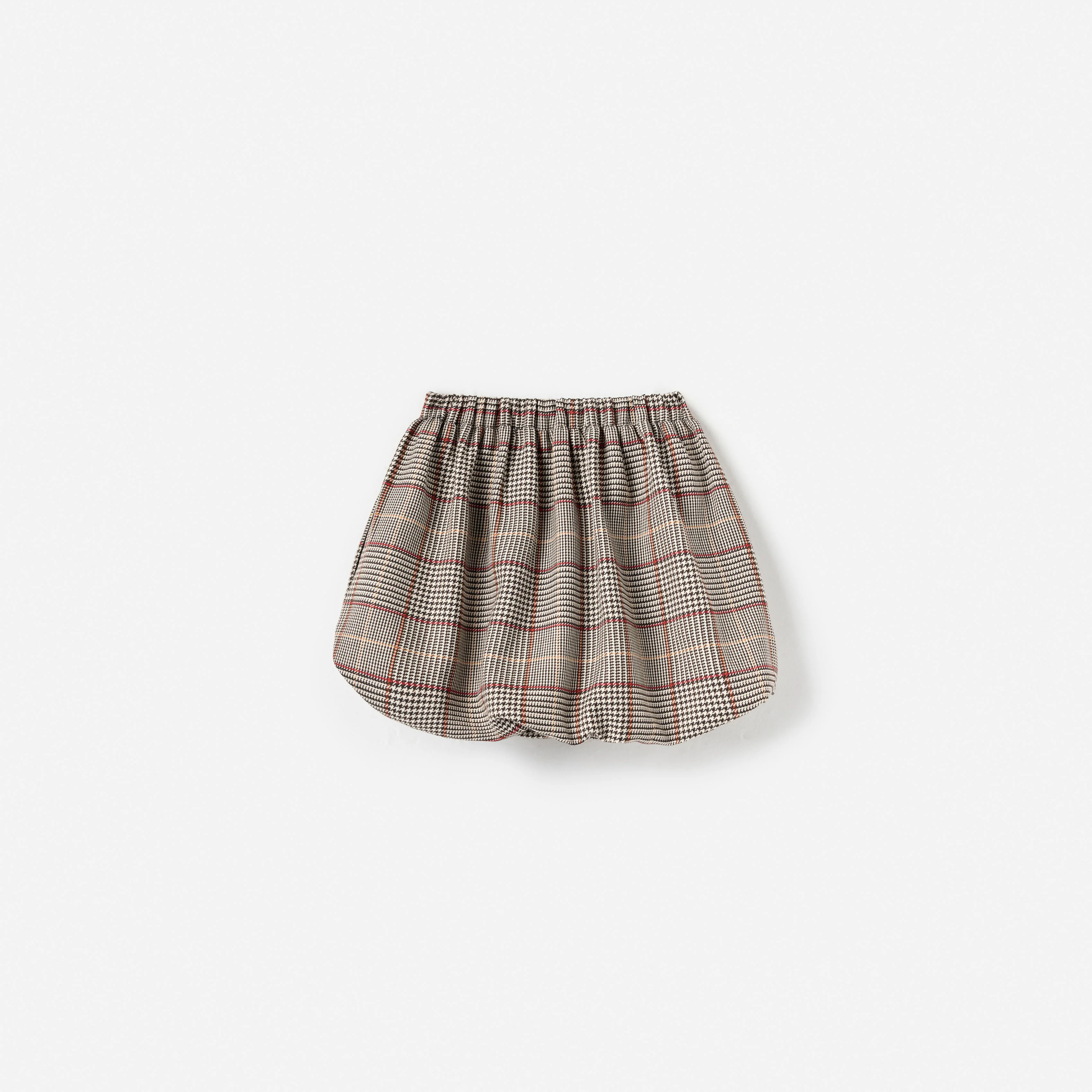 Brown Check Skirt - Image 2