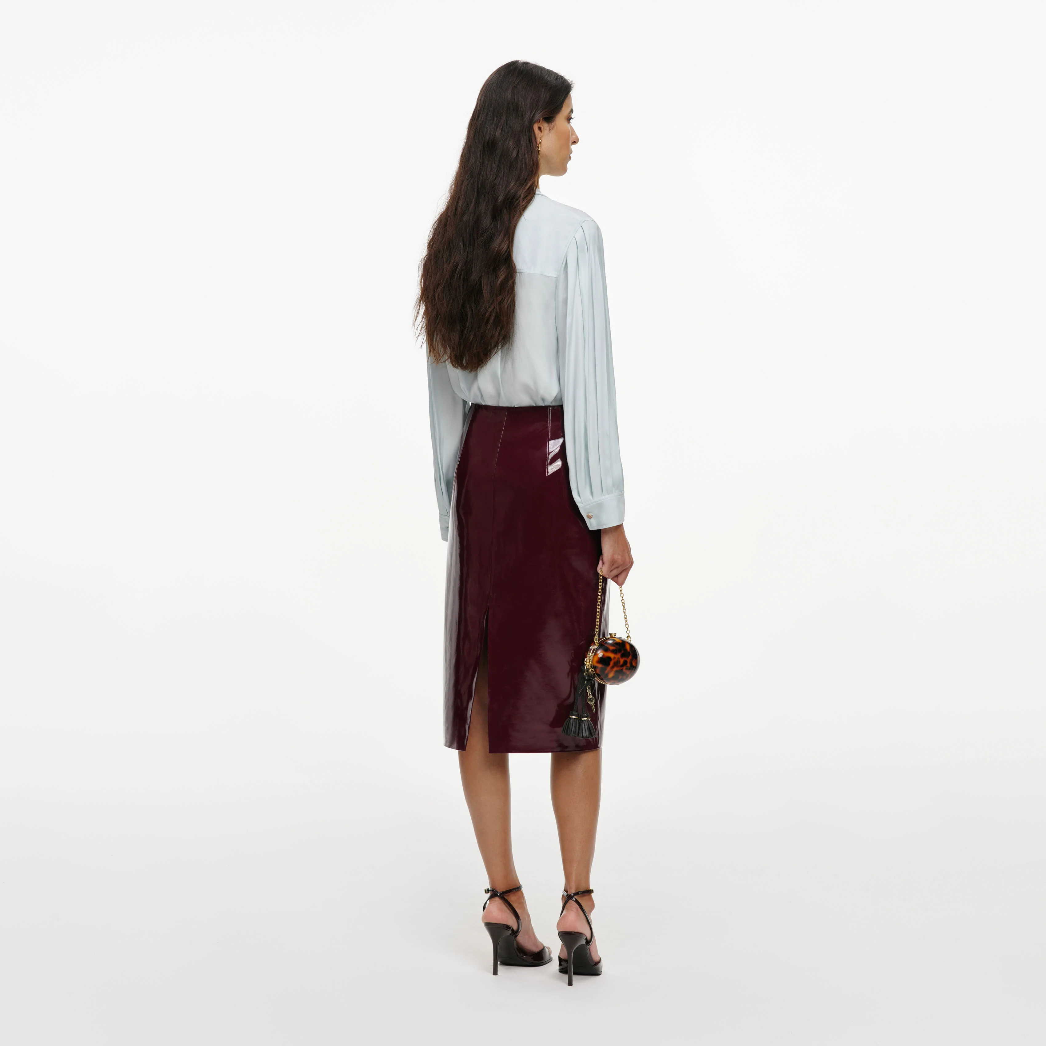 Light Blue Viscose Blouse - Image 3