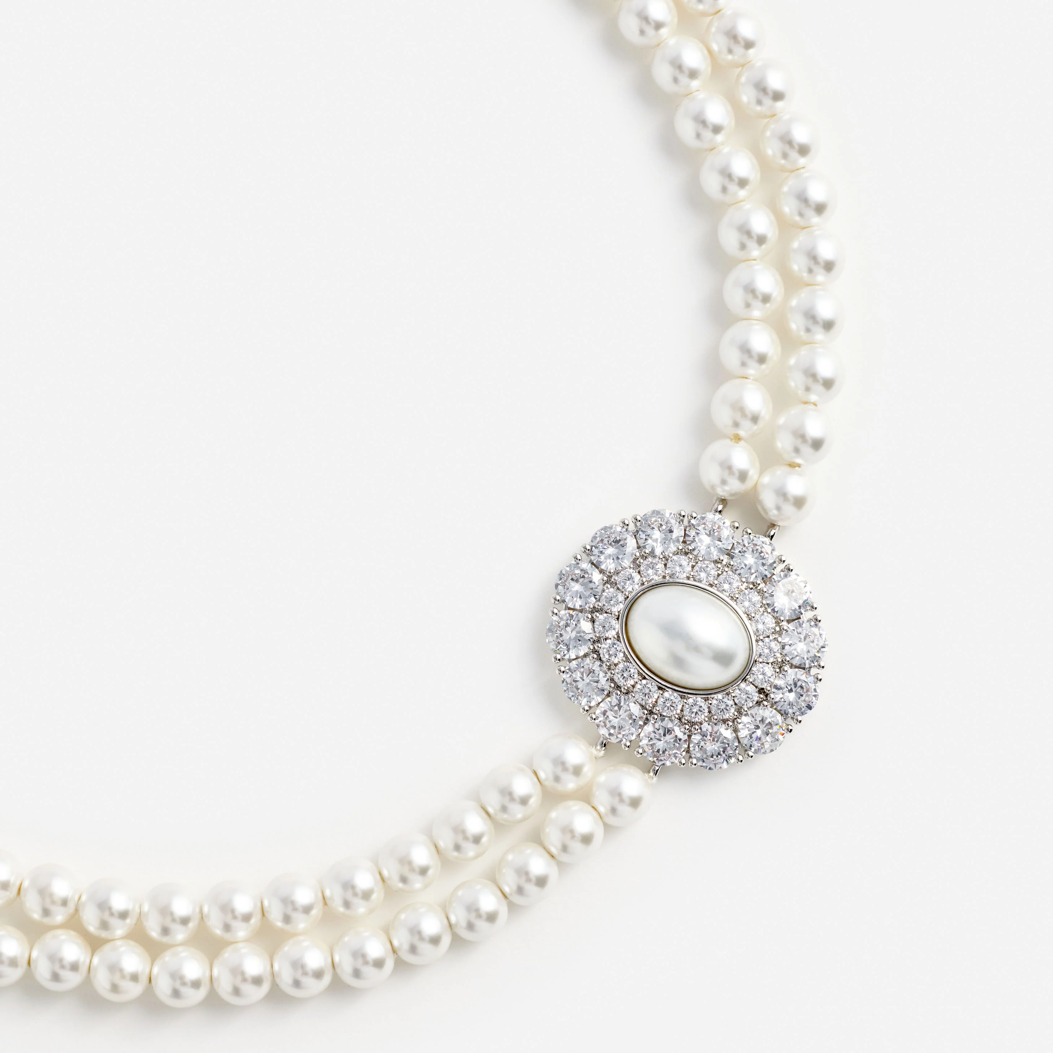 Pearl Crystal Choker - Image 2