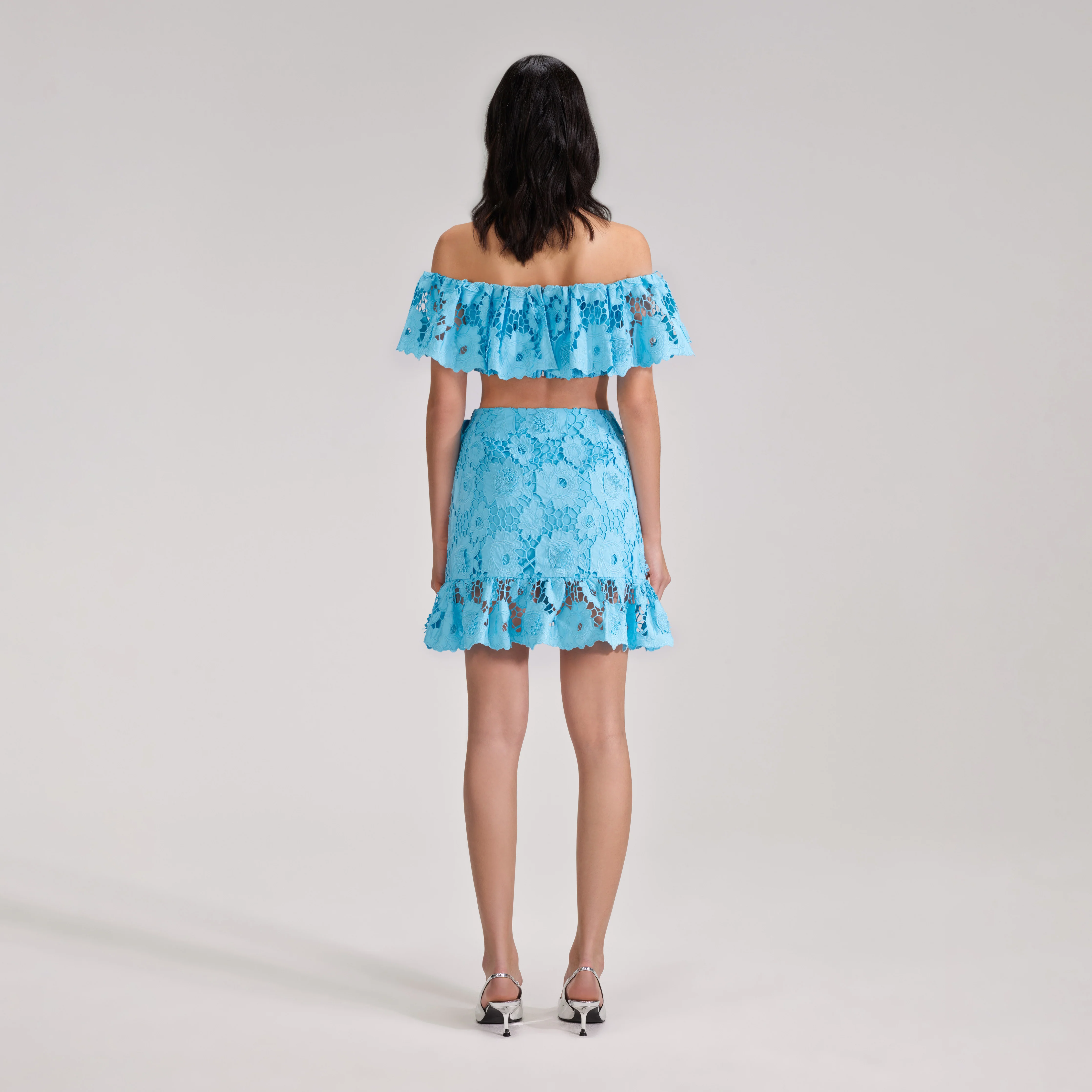 Blue Lace Top - Image 3