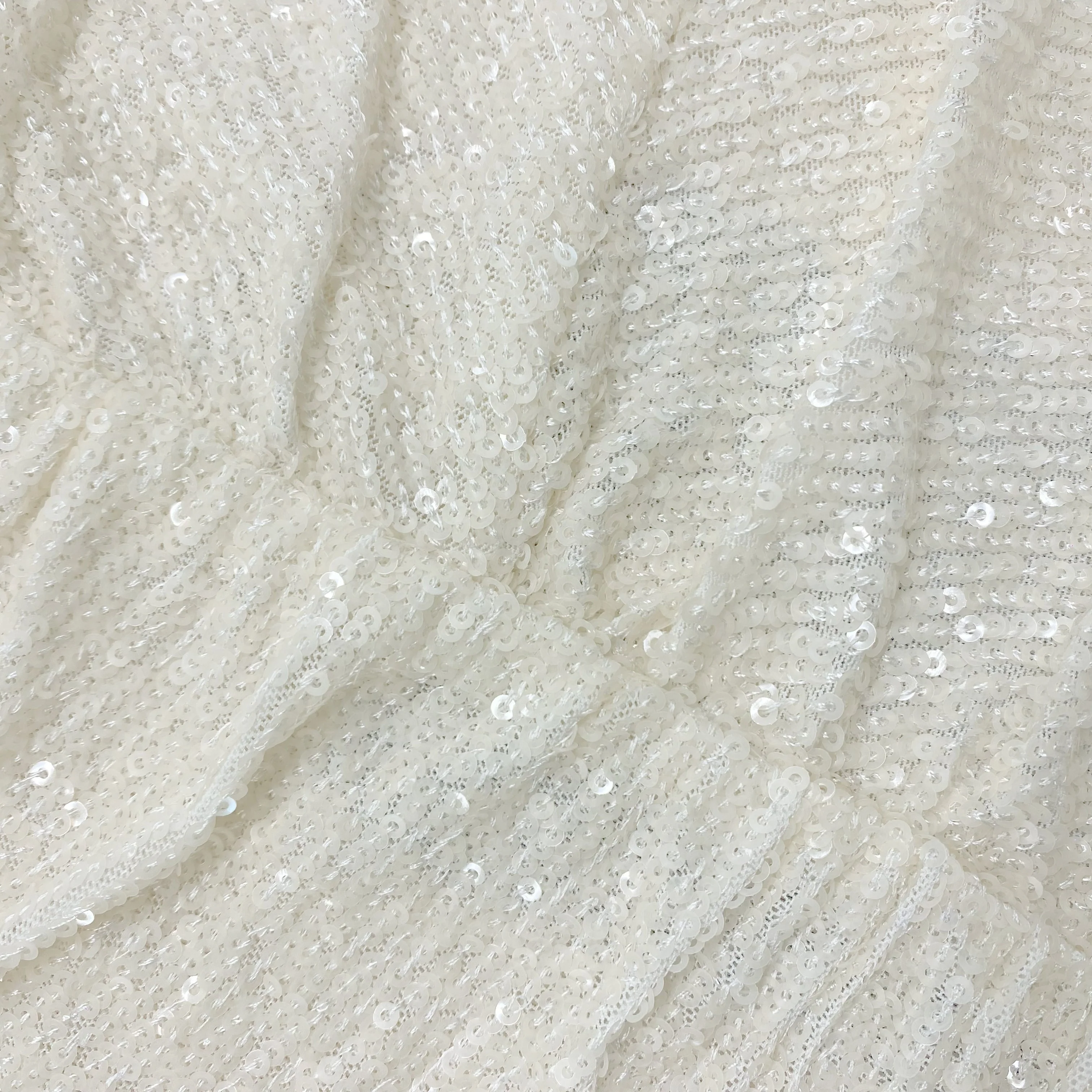 Cream Sequin Maxi Skirt - Image 6