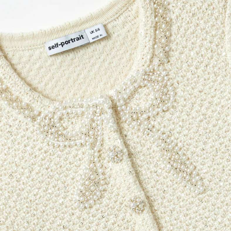 Cream Soft Knit Cardigan - Image 3