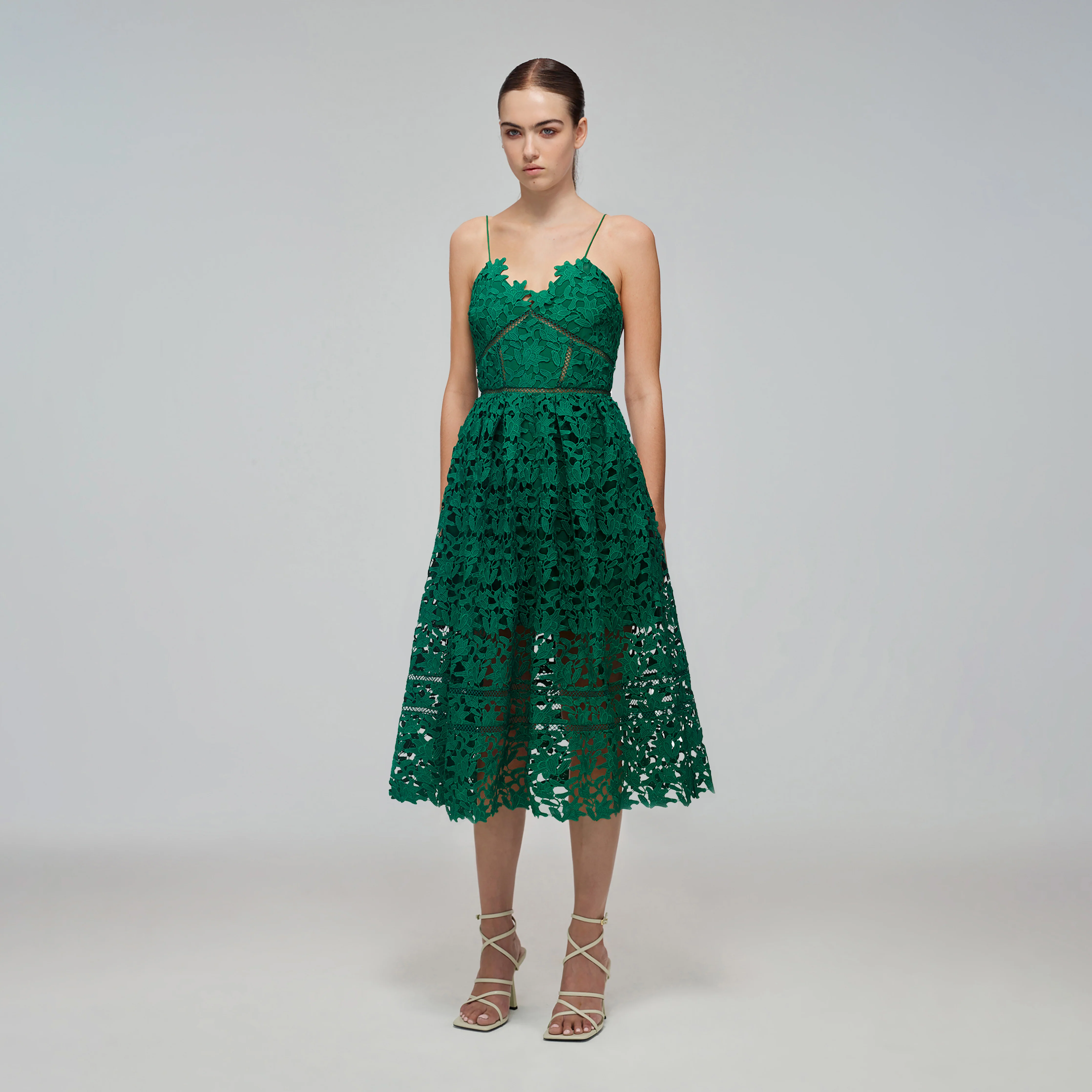 Green Azaelea Midi Dress - Image 2