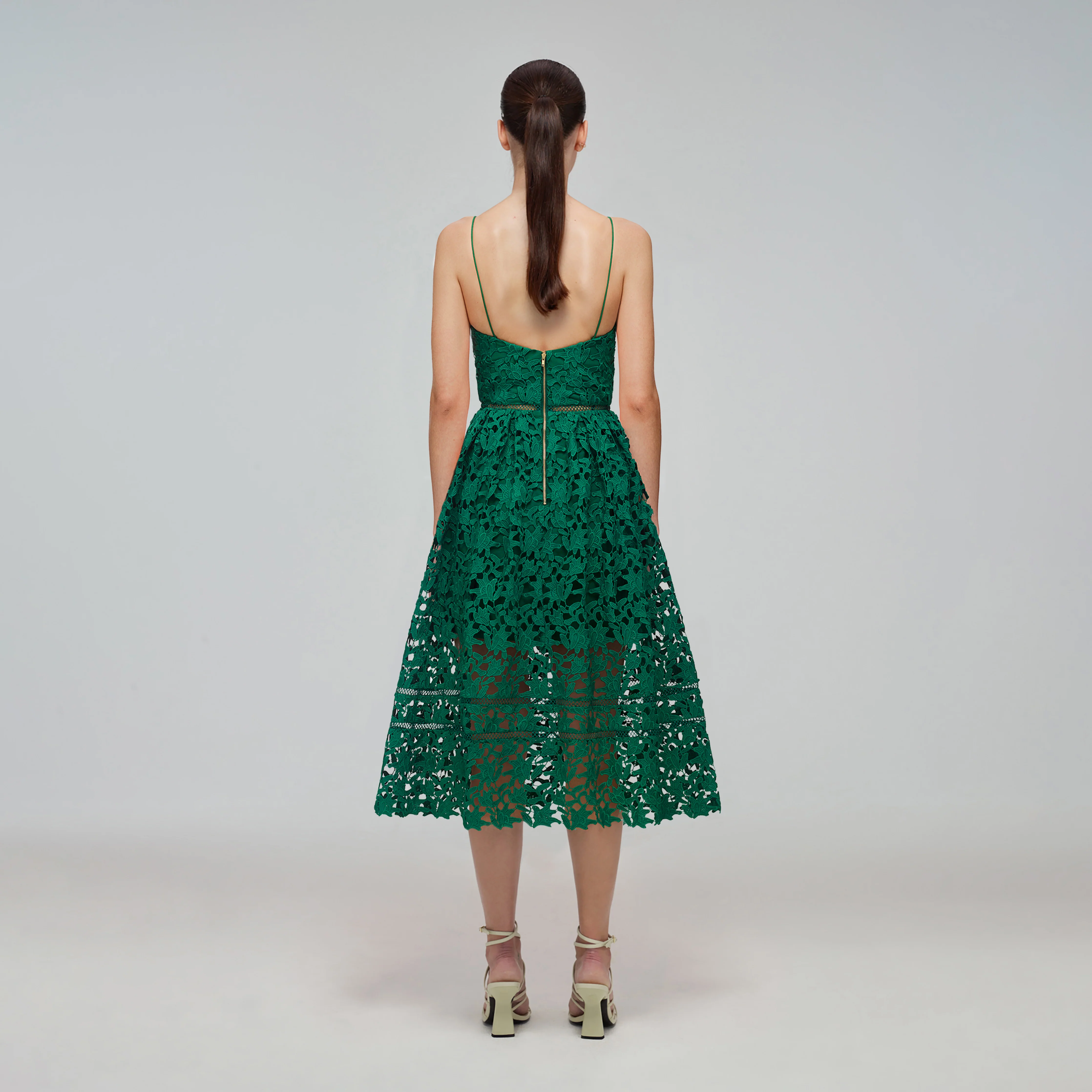 Green Azaelea Midi Dress - Image 3