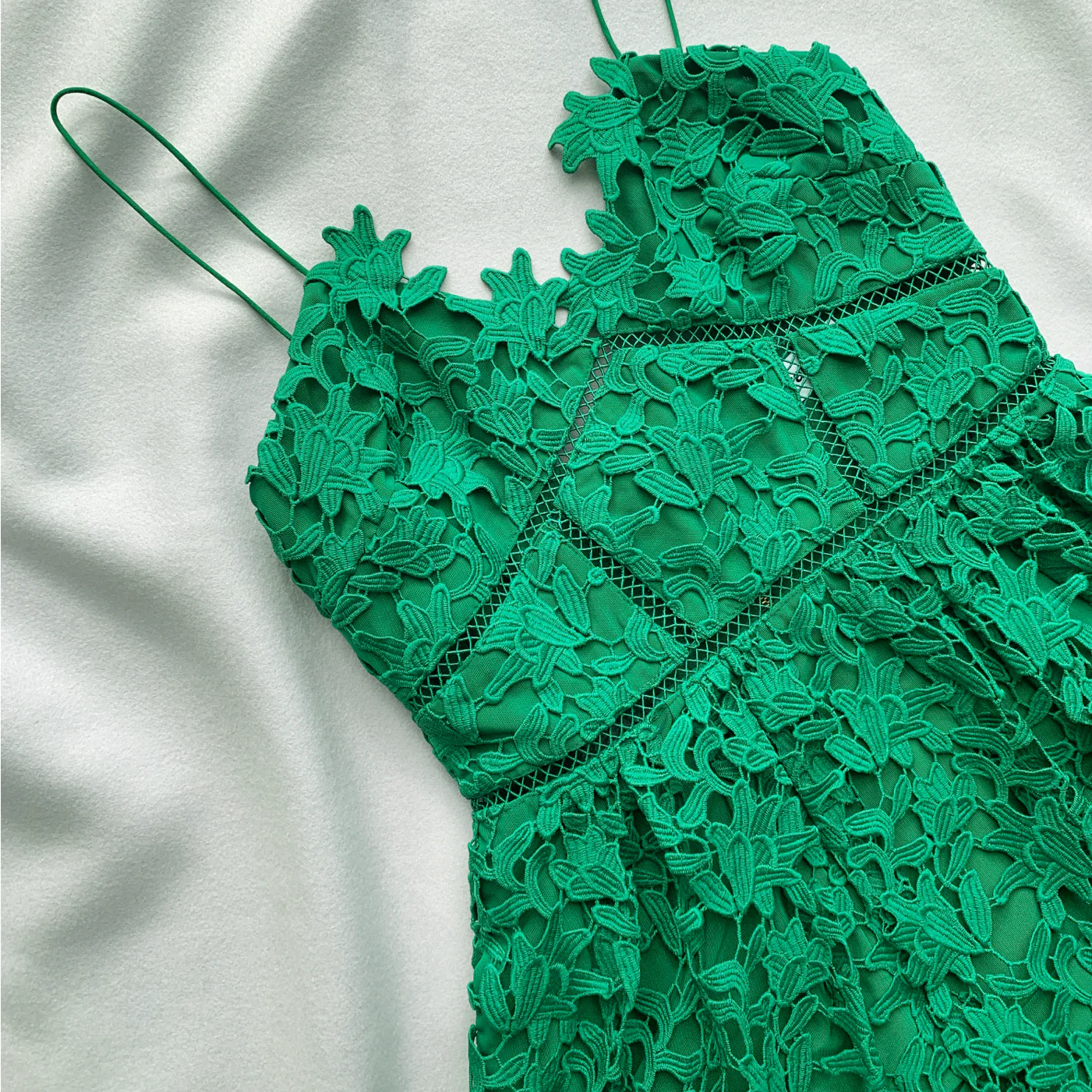 Green Azaelea Midi Dress - Image 4