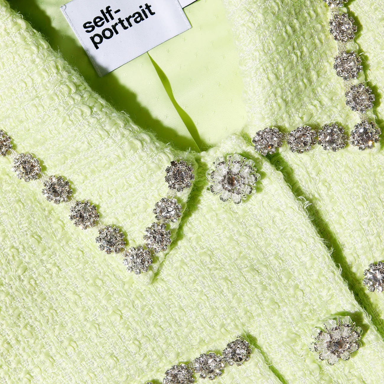 Lime Boucle Top - Image 5