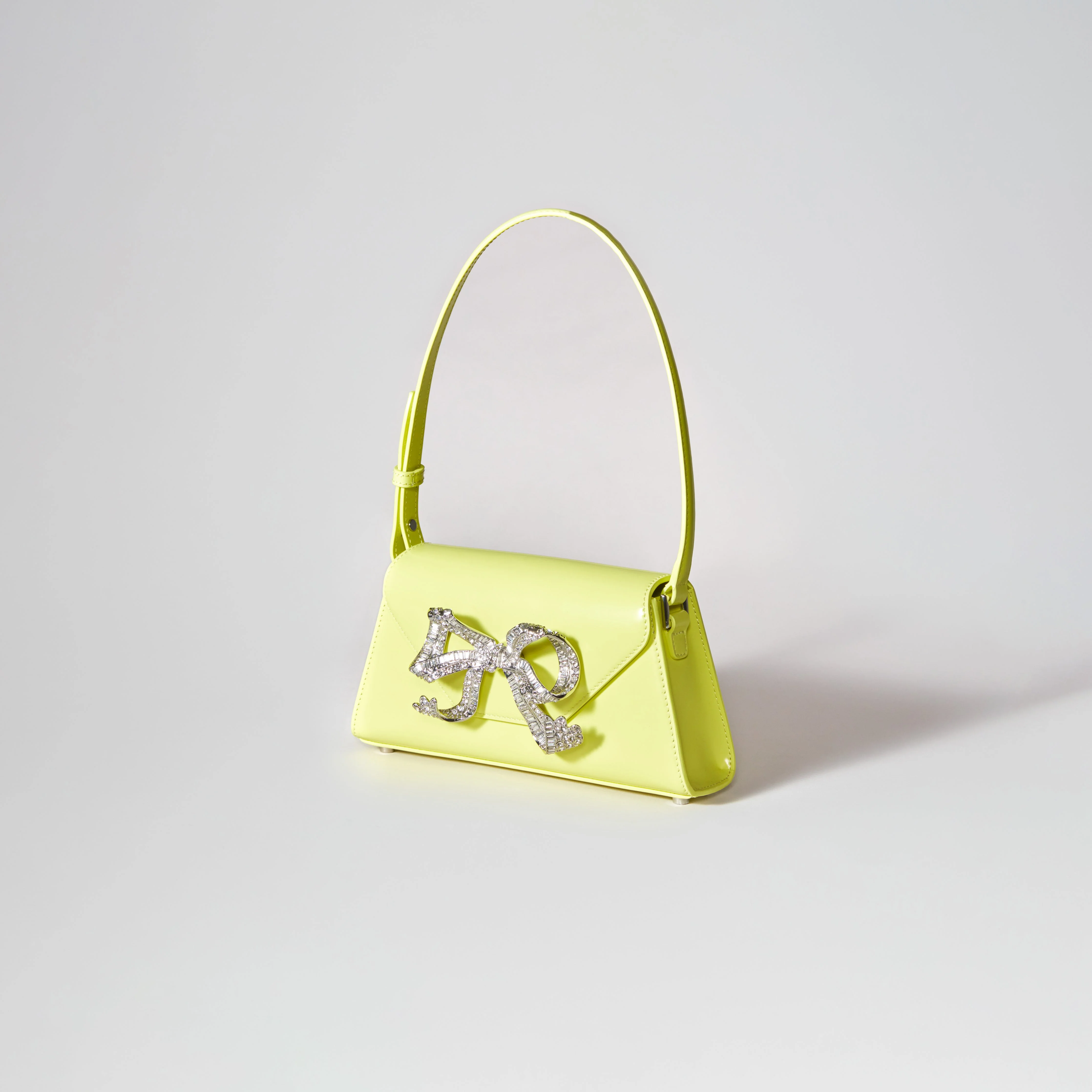 Lime Bow Mini Shoulder Bag - Image 2