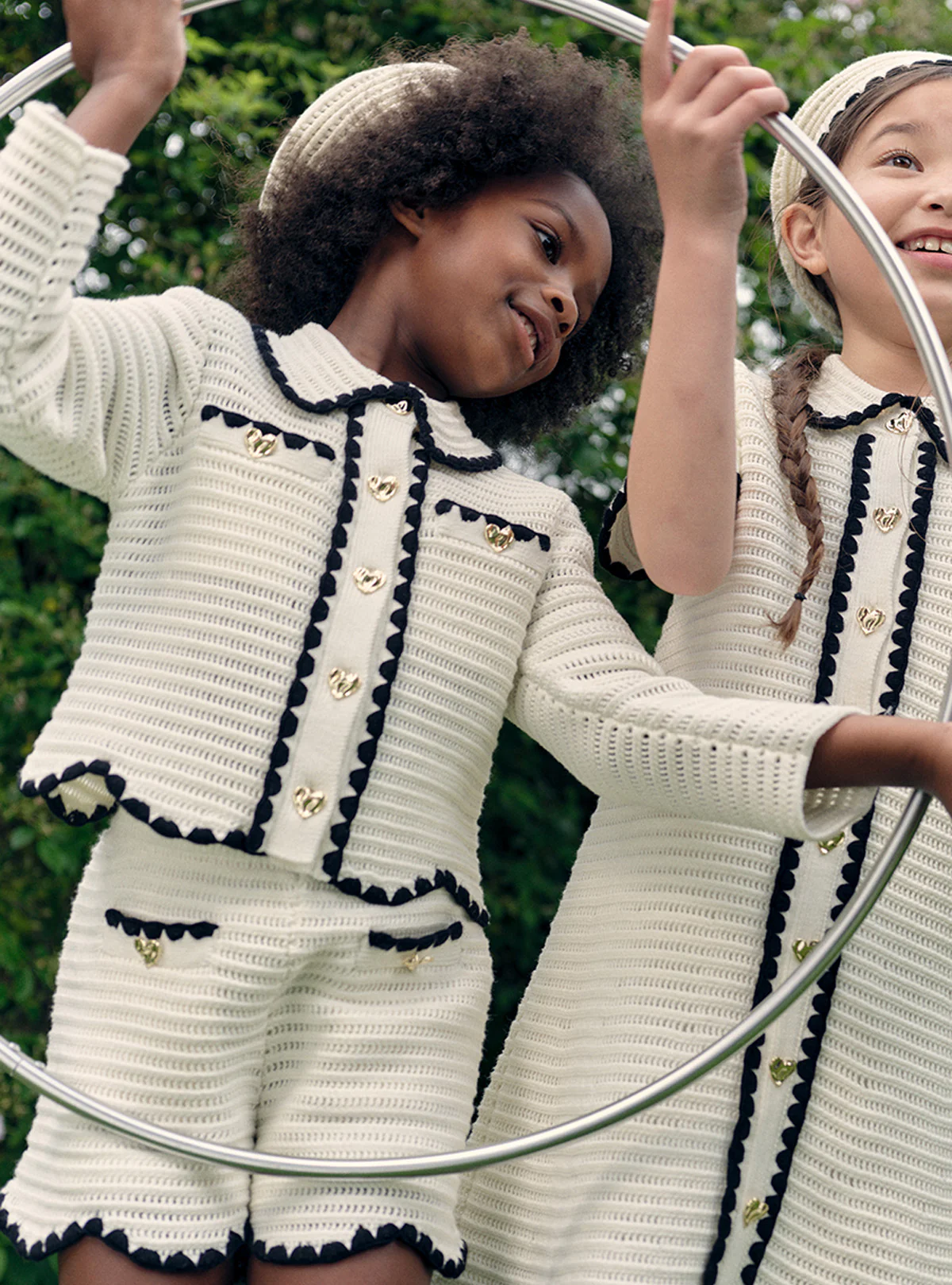 Cream Crochet Cardigan - Image 4