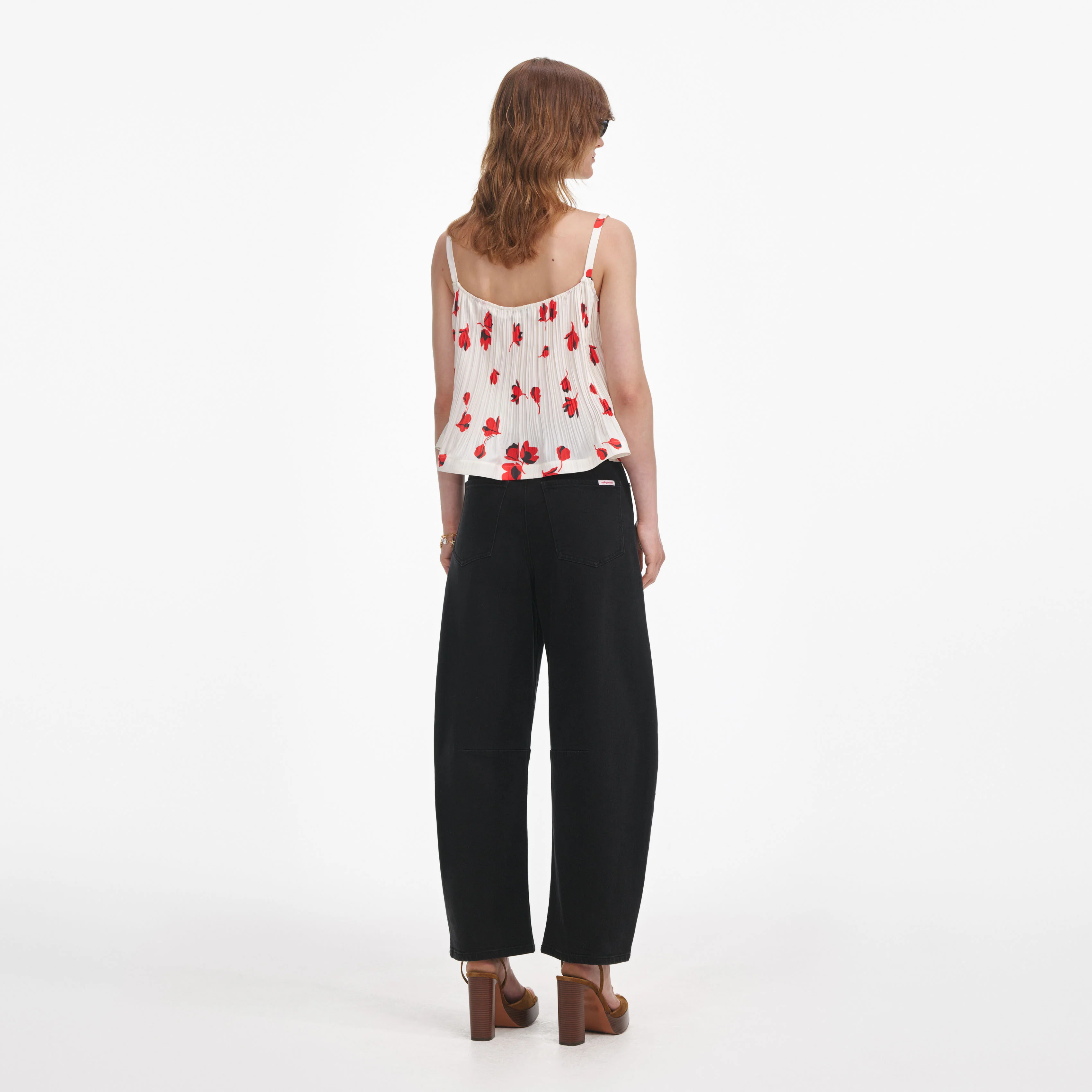 Black Barrel Leg Jeans - Image 3