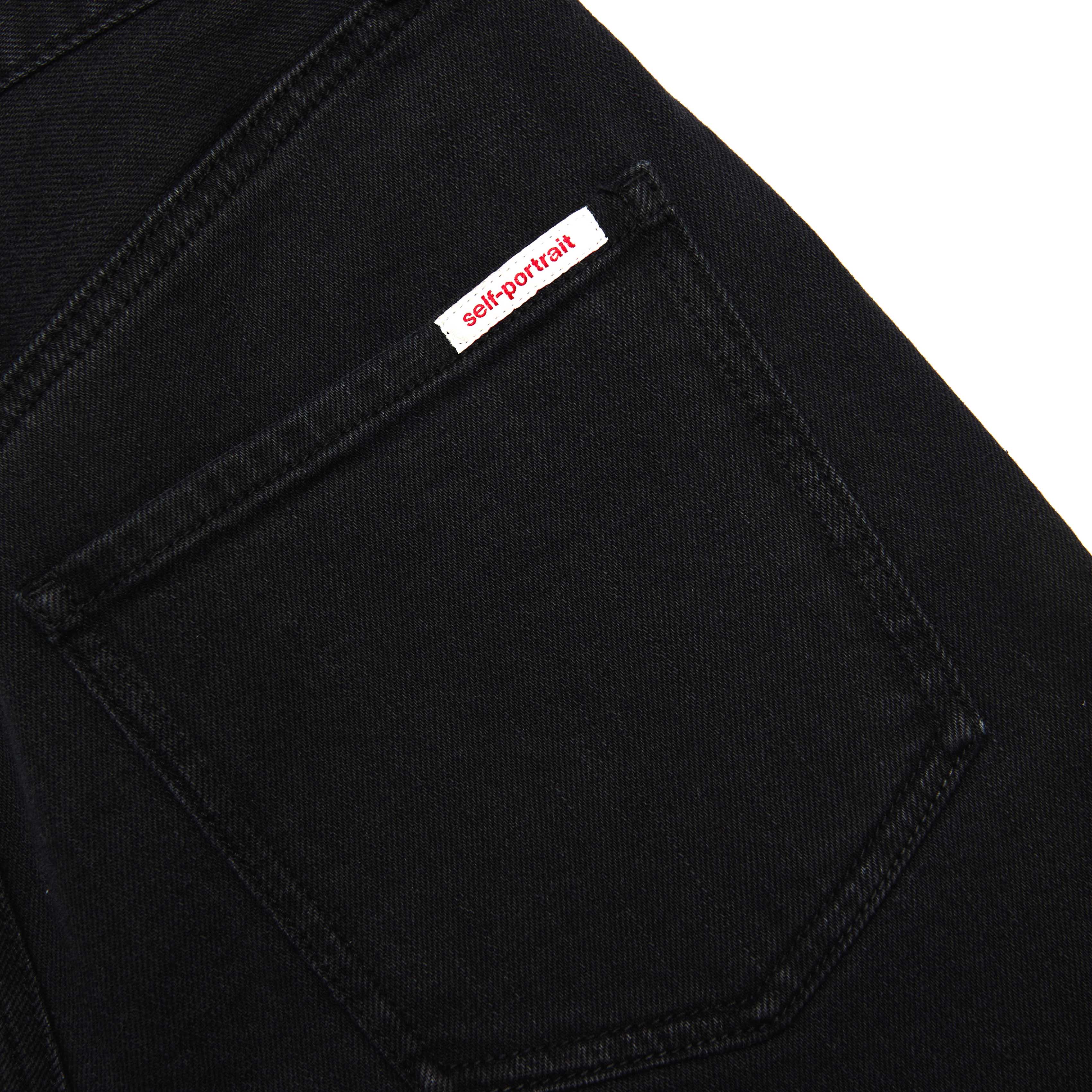 Black Straight Leg Jeans - Image 6