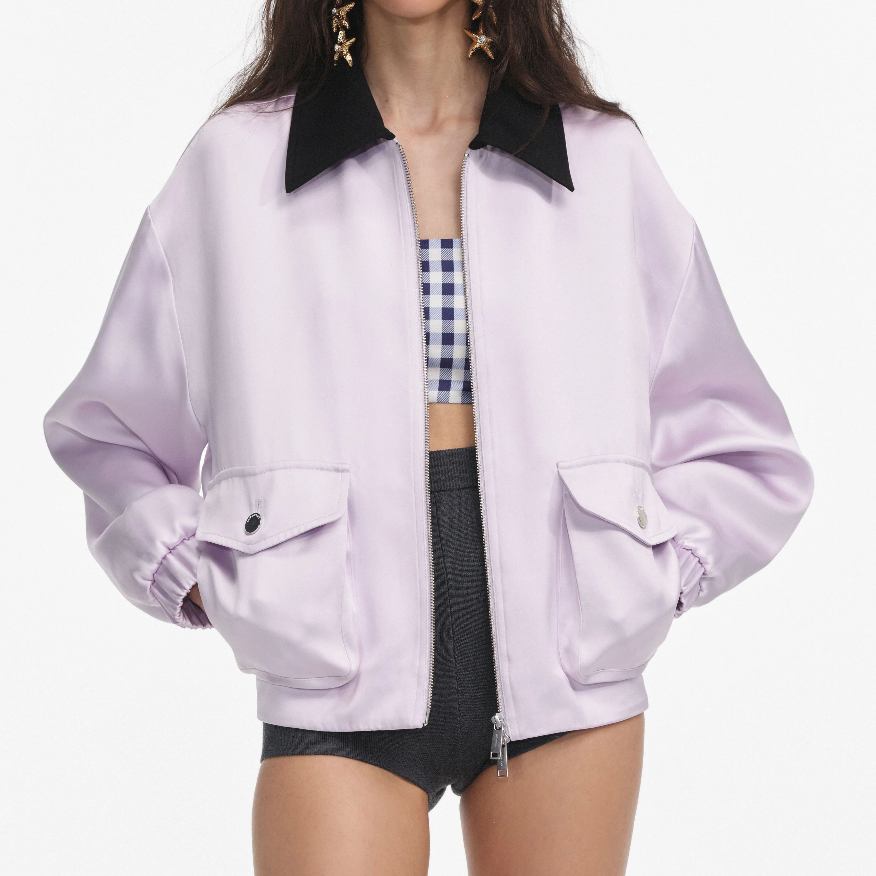 Lilac Viscose Jacket - Image 4