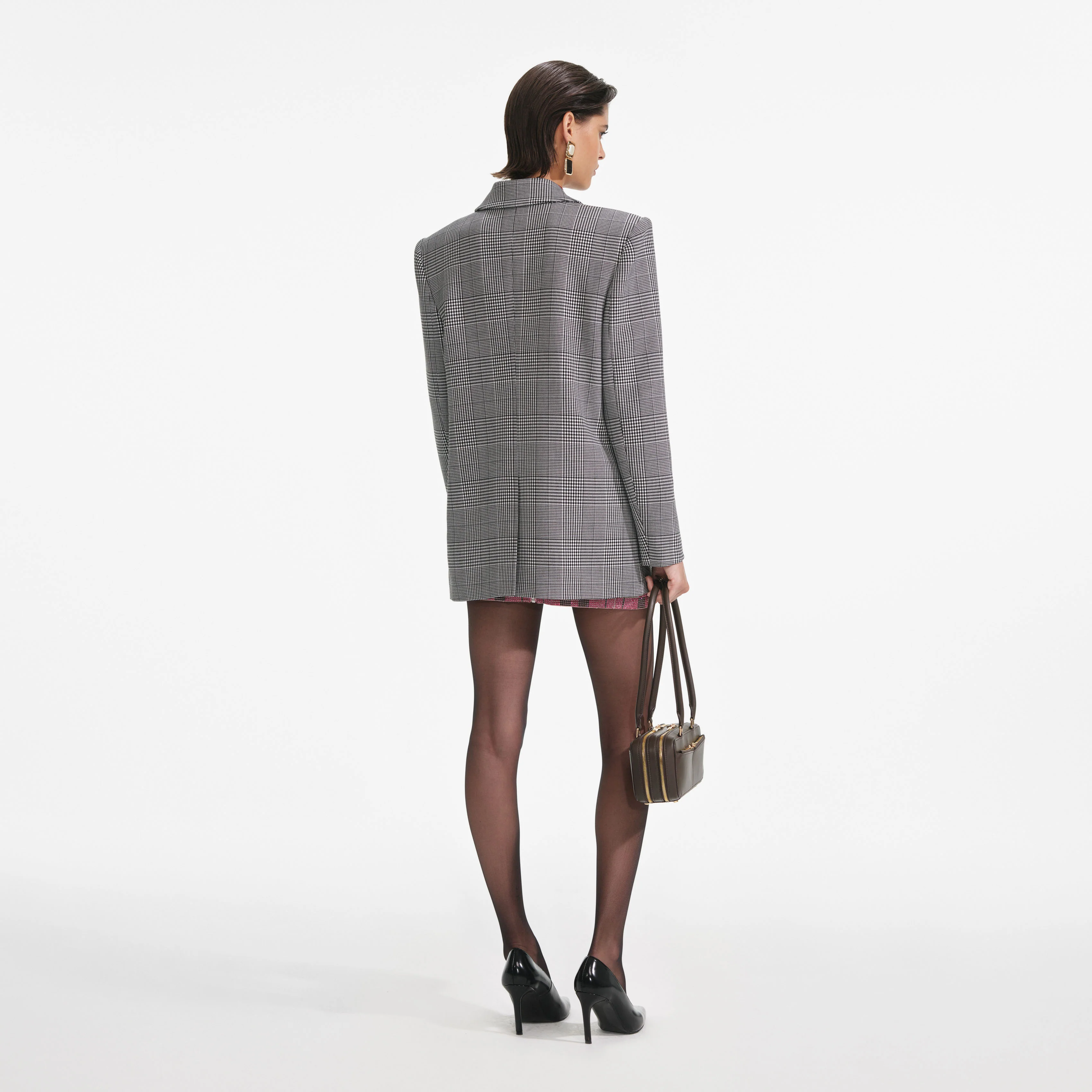 Prince Of Wales Check Blazer - Image 3