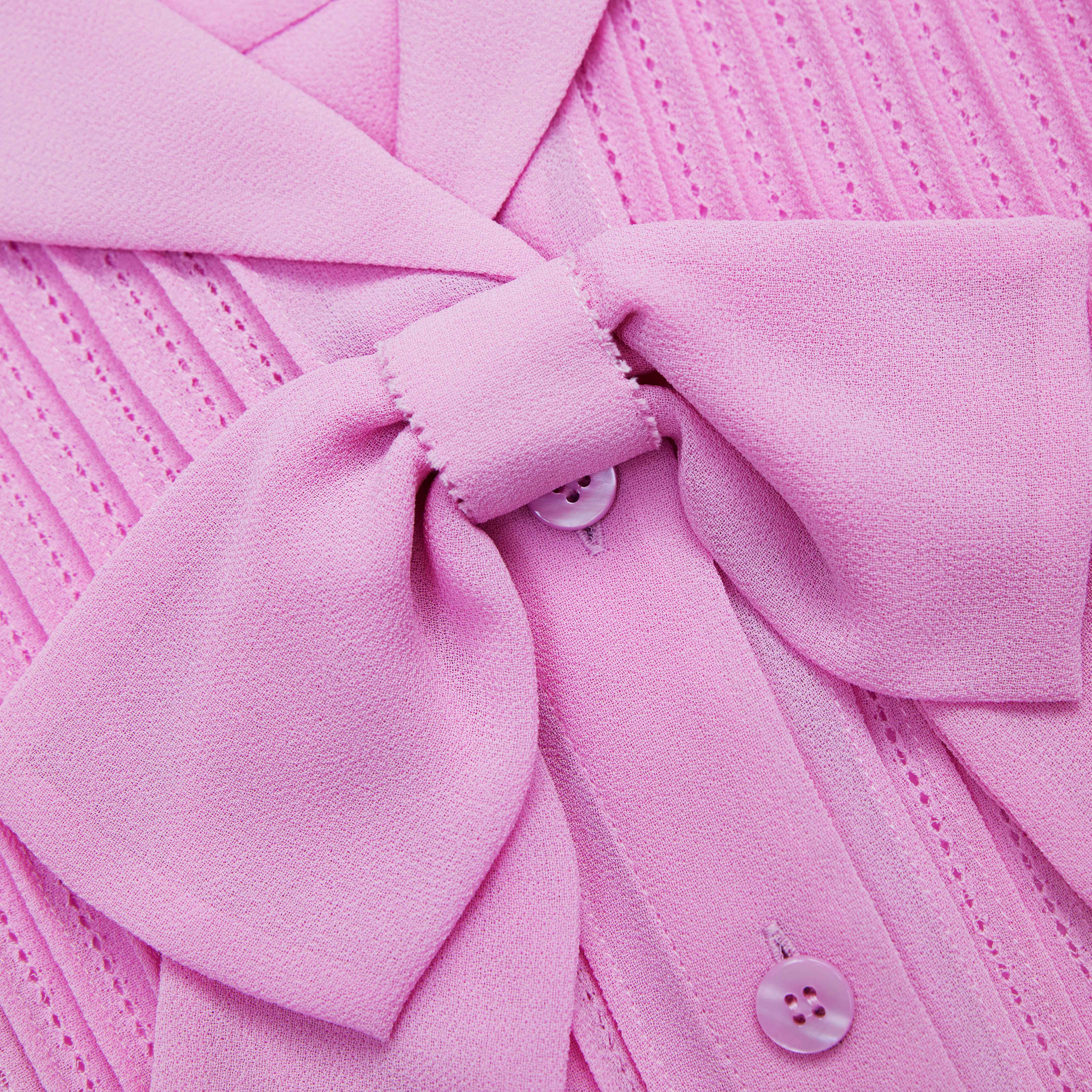 Pink Chiffon Blouse - Image 5