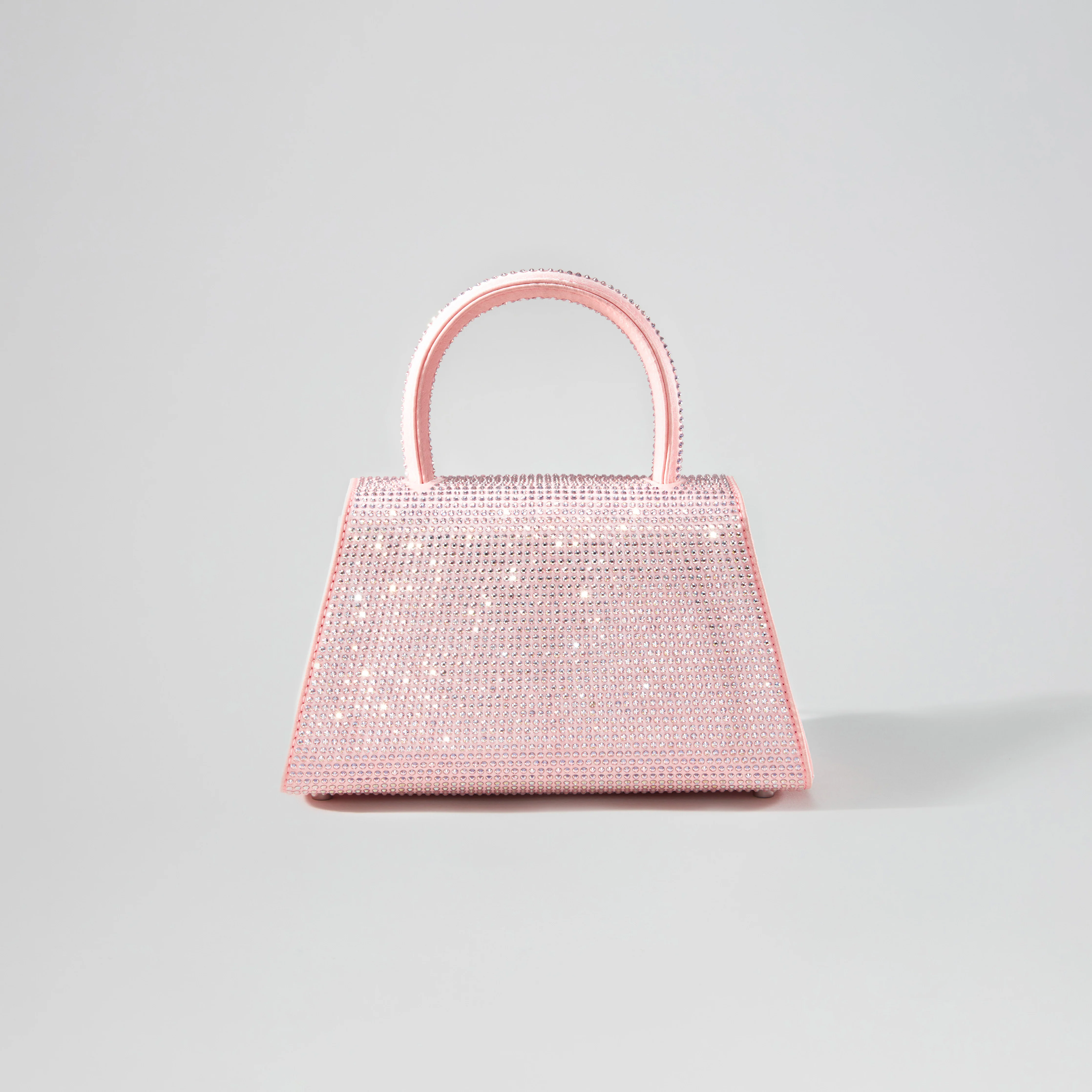 Pink Rhinestone Mini Bow Bag - Image 3