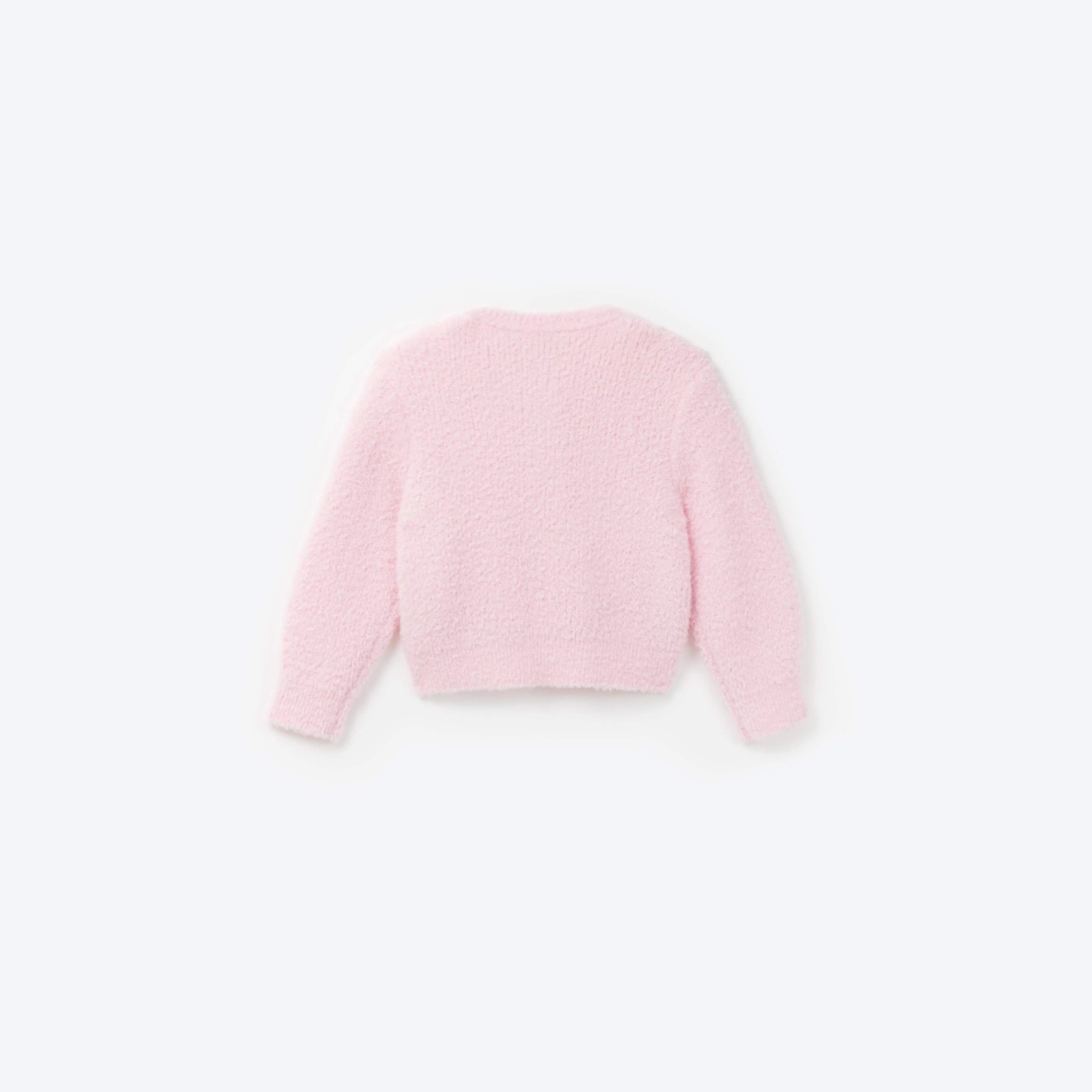 Pink Soft Knit Cardigan - Image 2