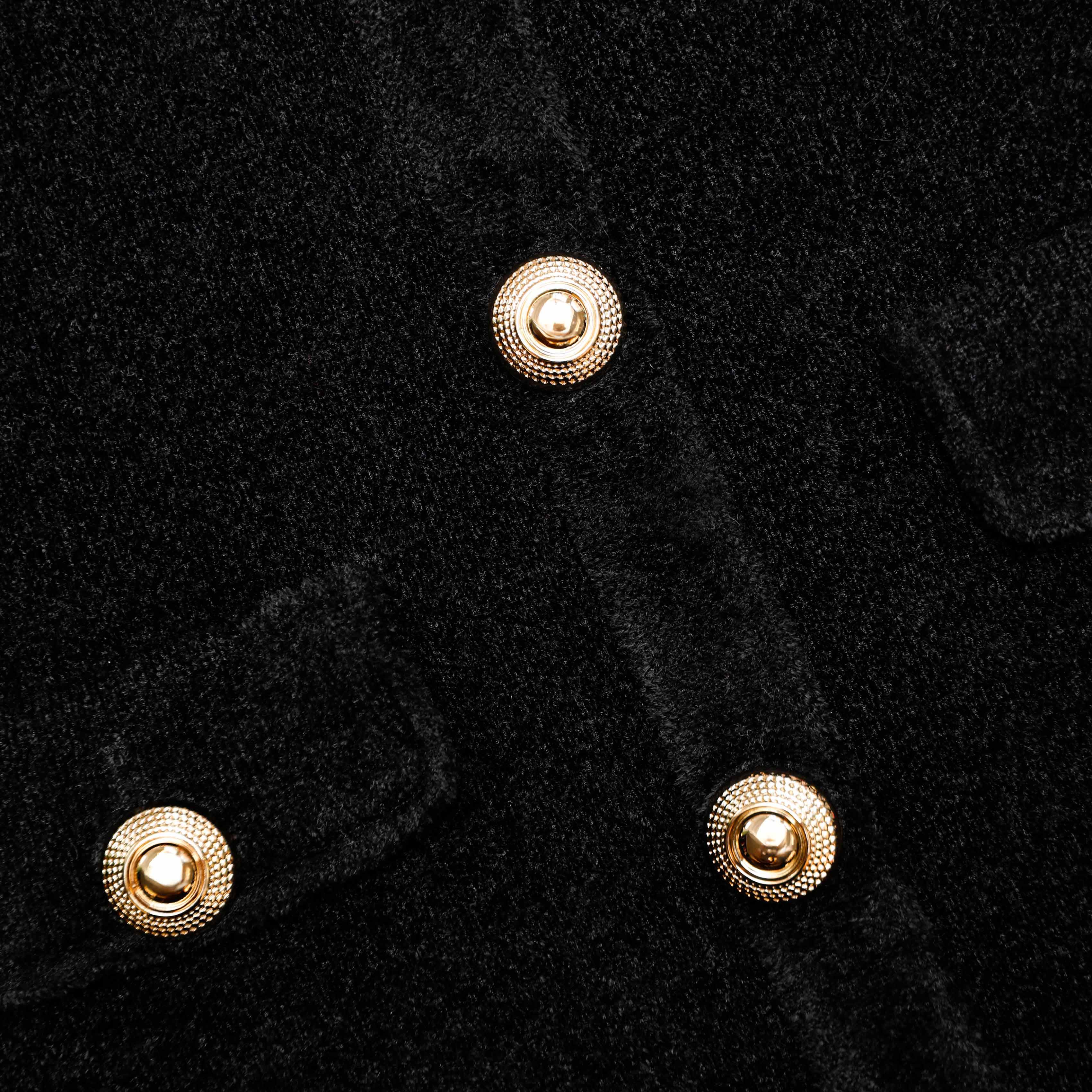 Black Chenille Knit Mini Dress - Image 5