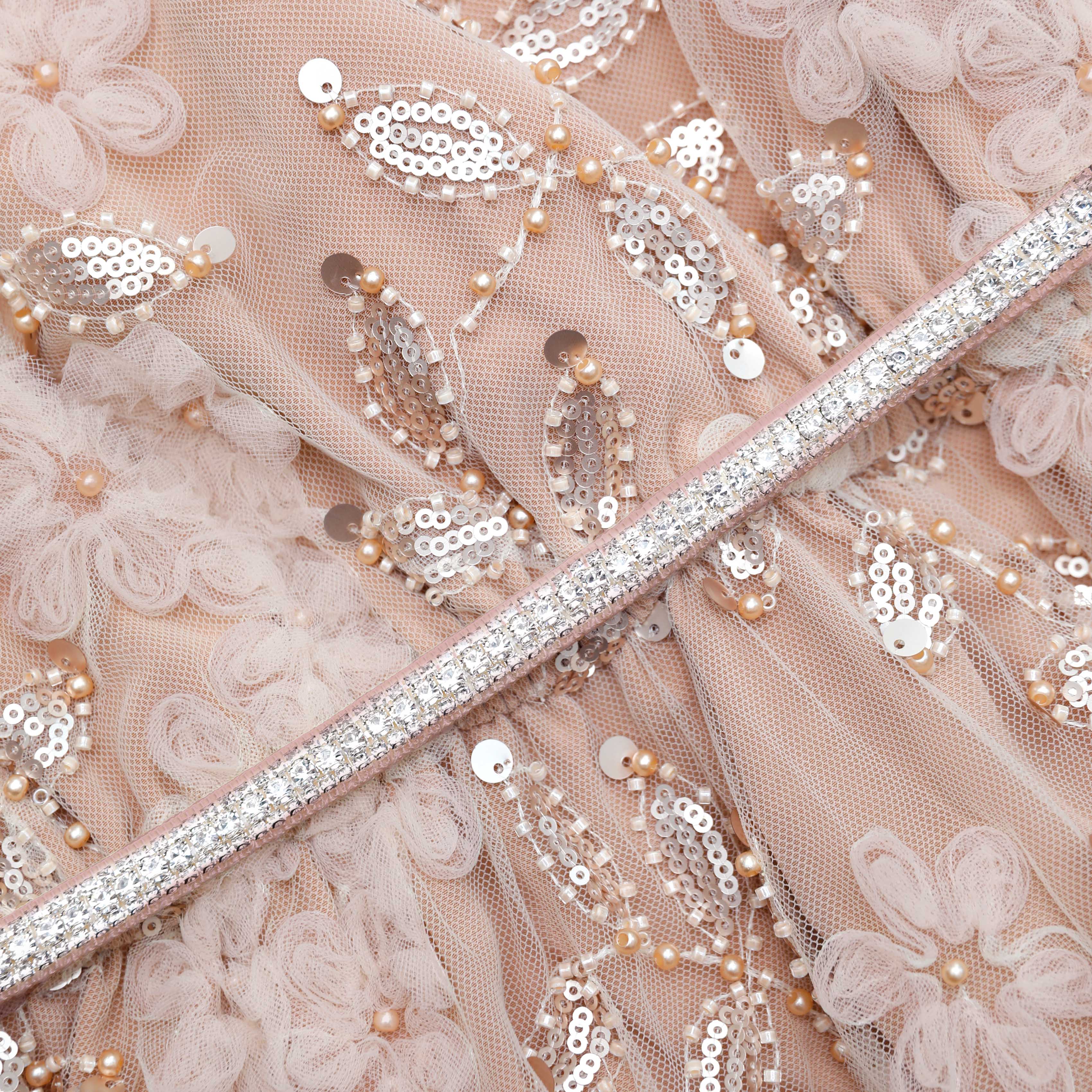 Embellished Cape Maxi Dress - Image 5
