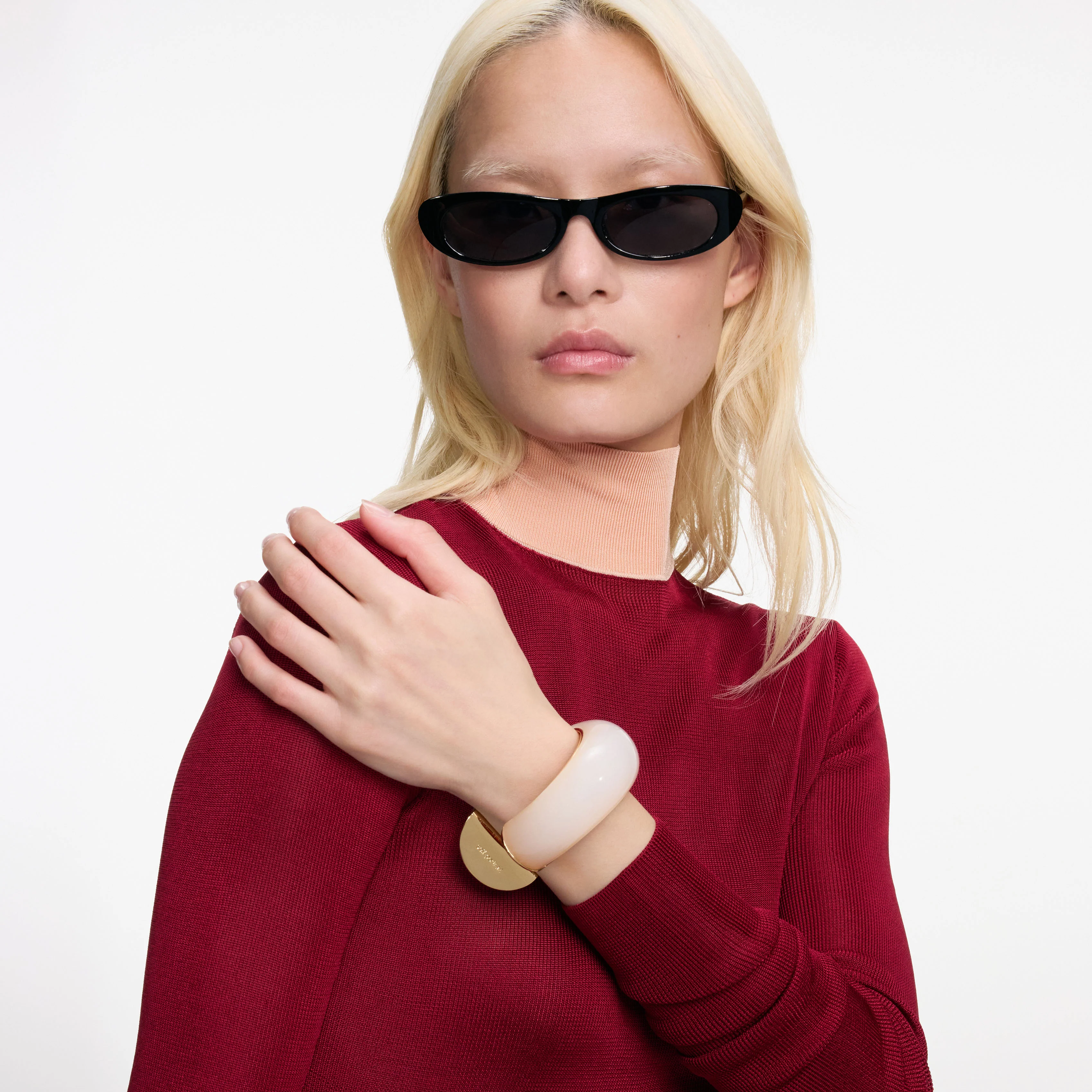 Cream Resin Cuff - Image 4