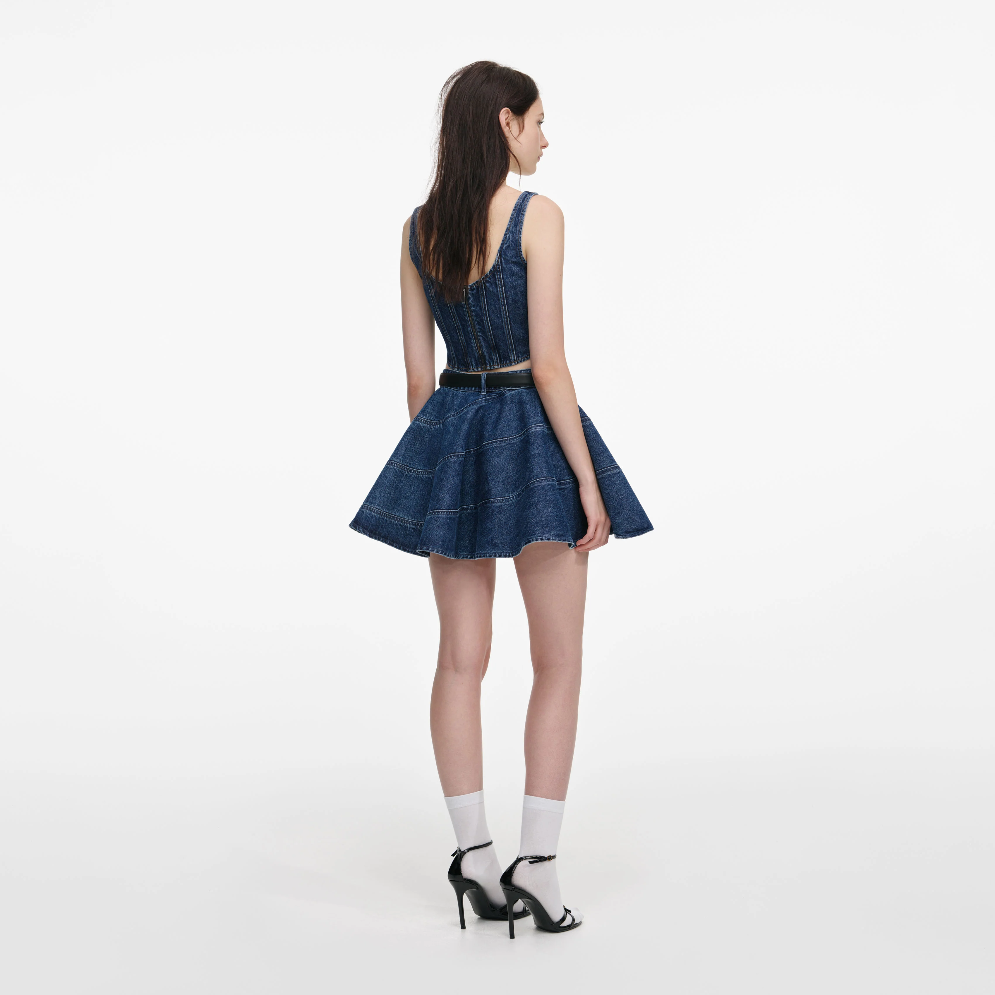 Denim Corset Top - Image 3