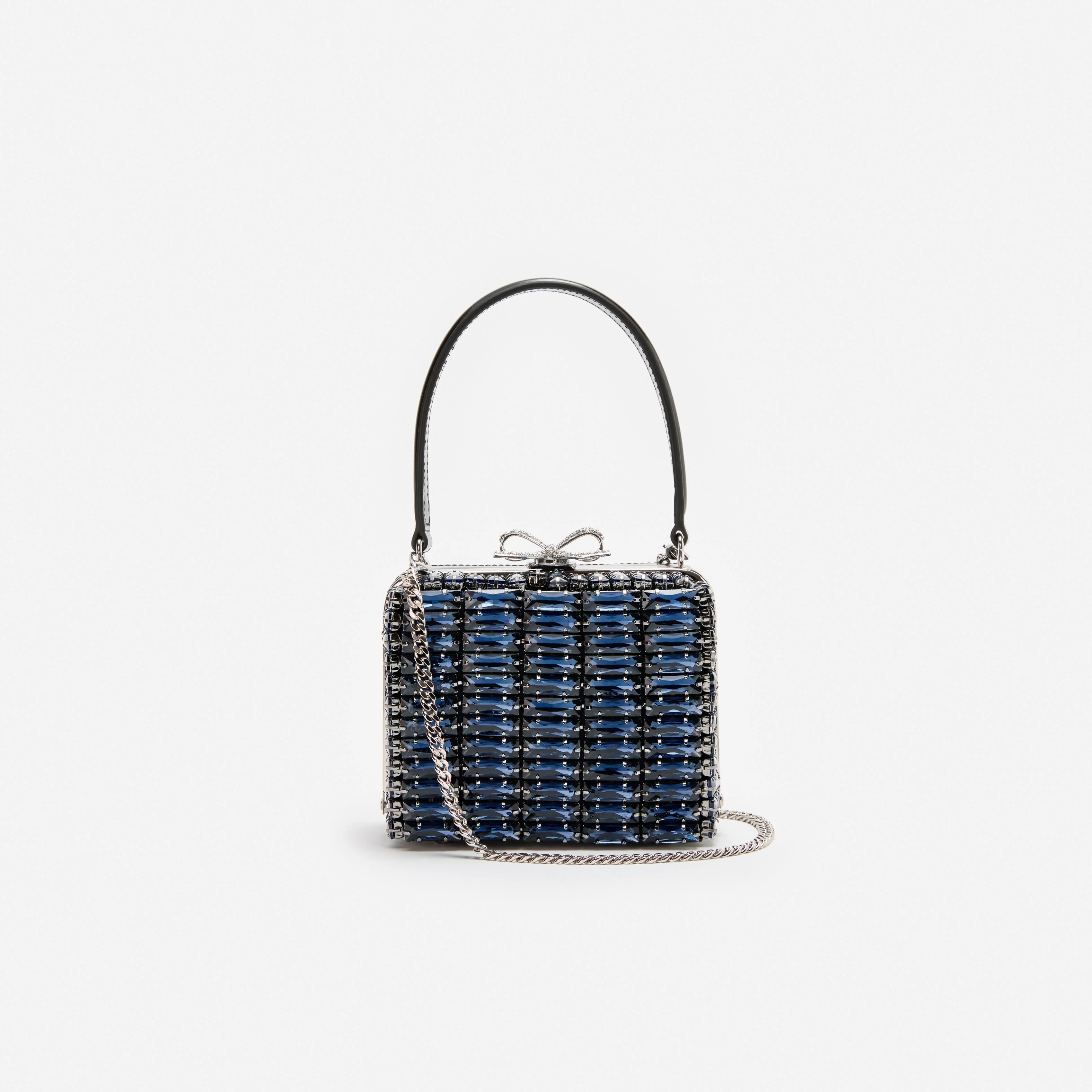 Navy Crystal Micro Bag - Image 4