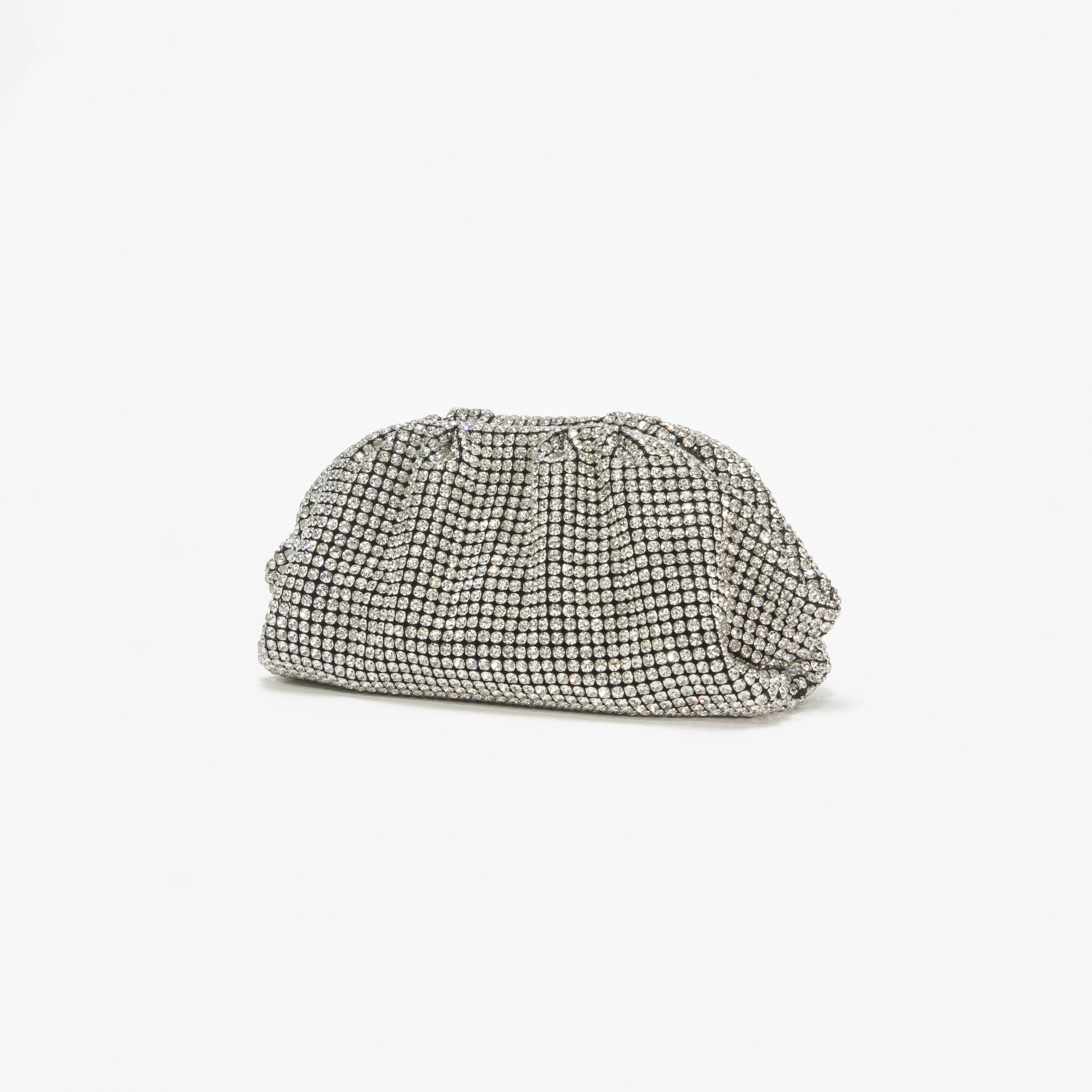 Silver Diamante Pouch - Image 2