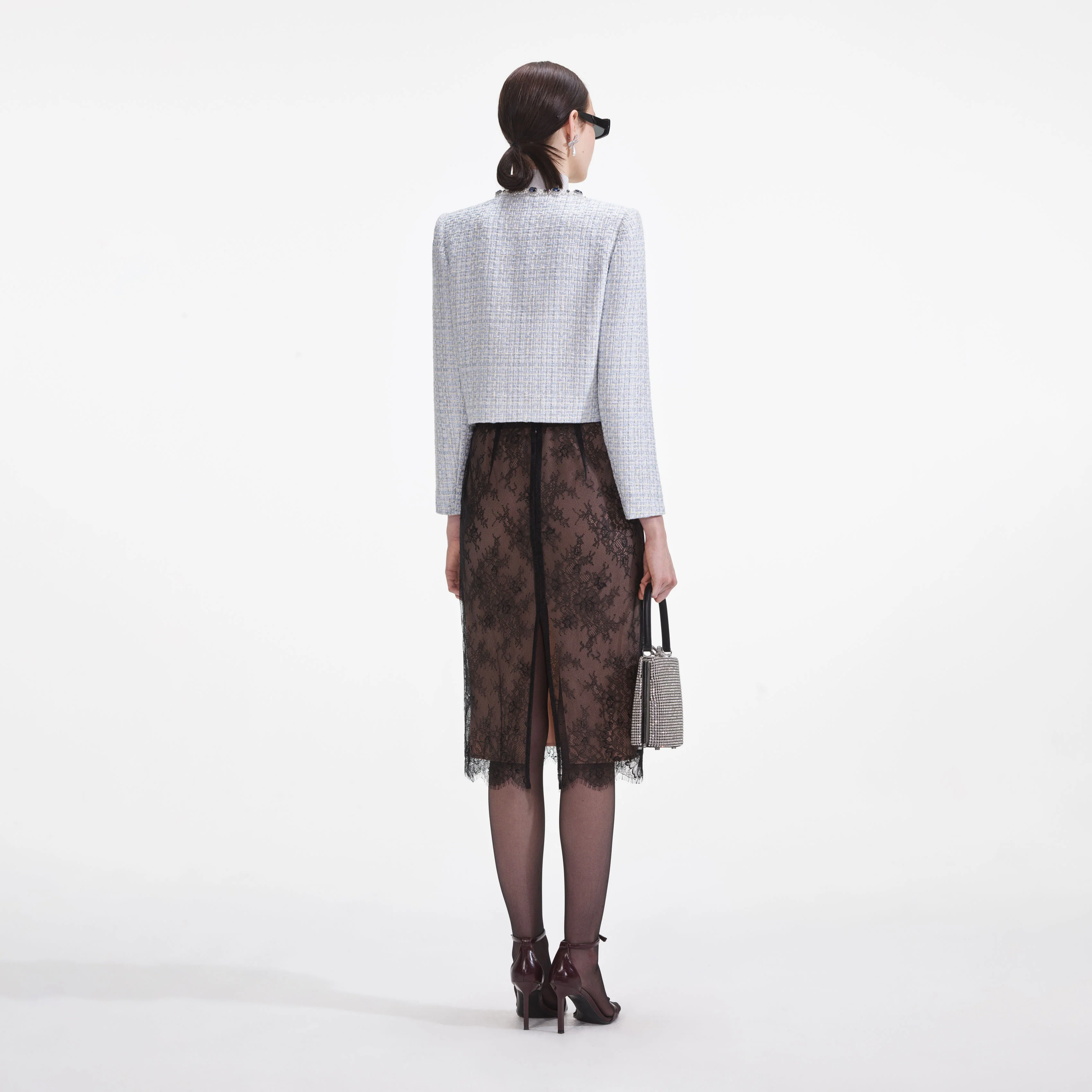 Blue Boucle Jacket - Image 3