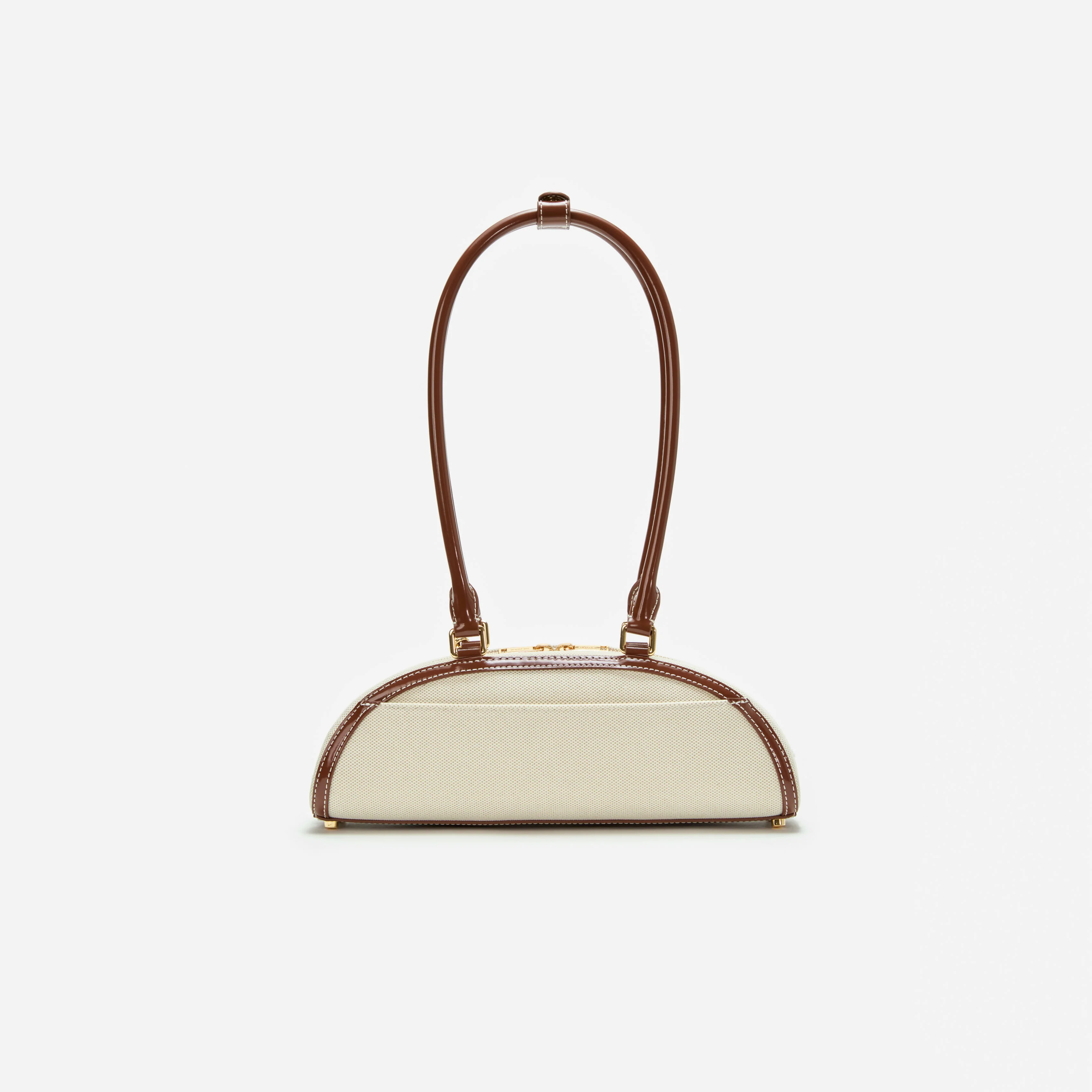 Canvas Curved Shoulder Bag - Image 3