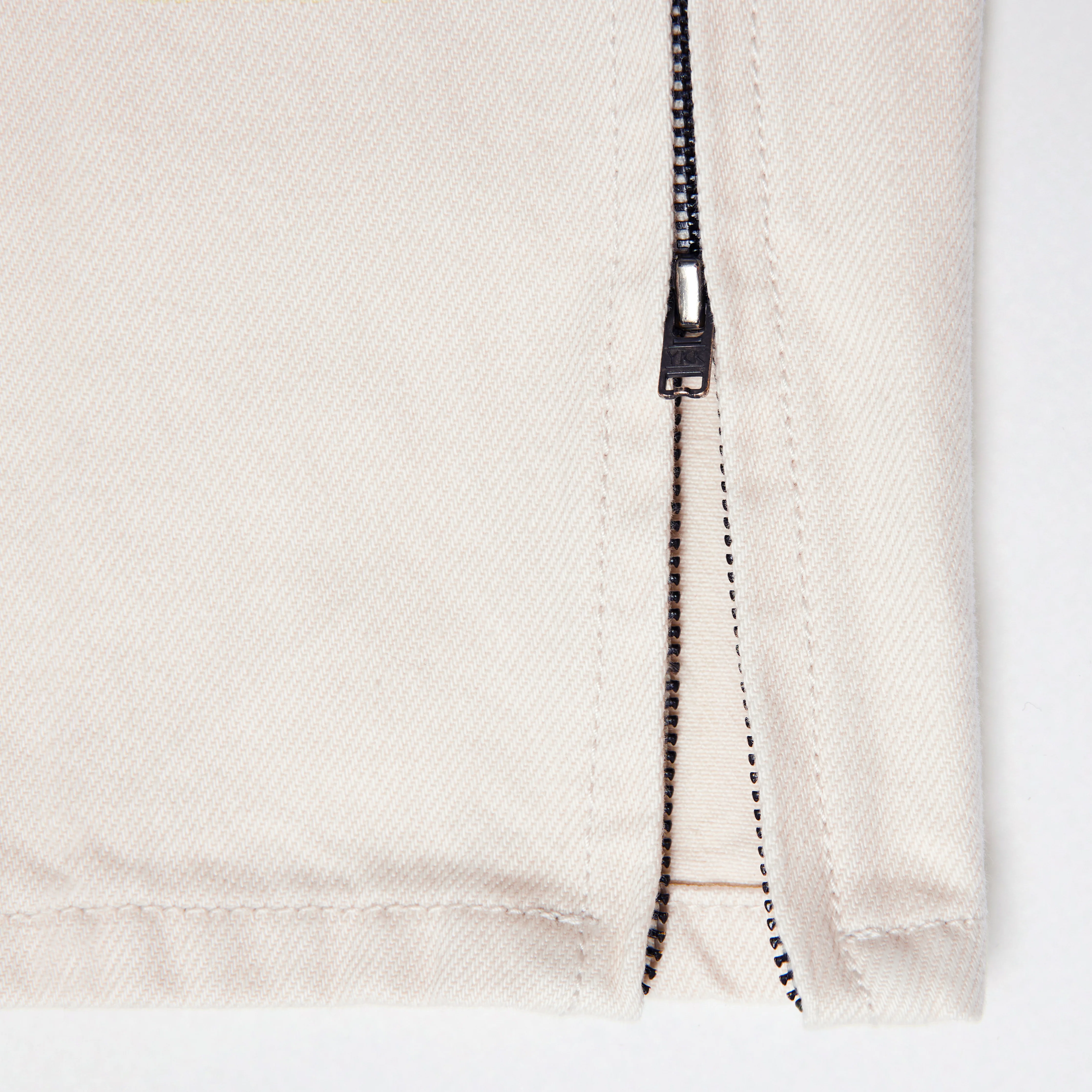 Cream Denim Jeans - Image 5