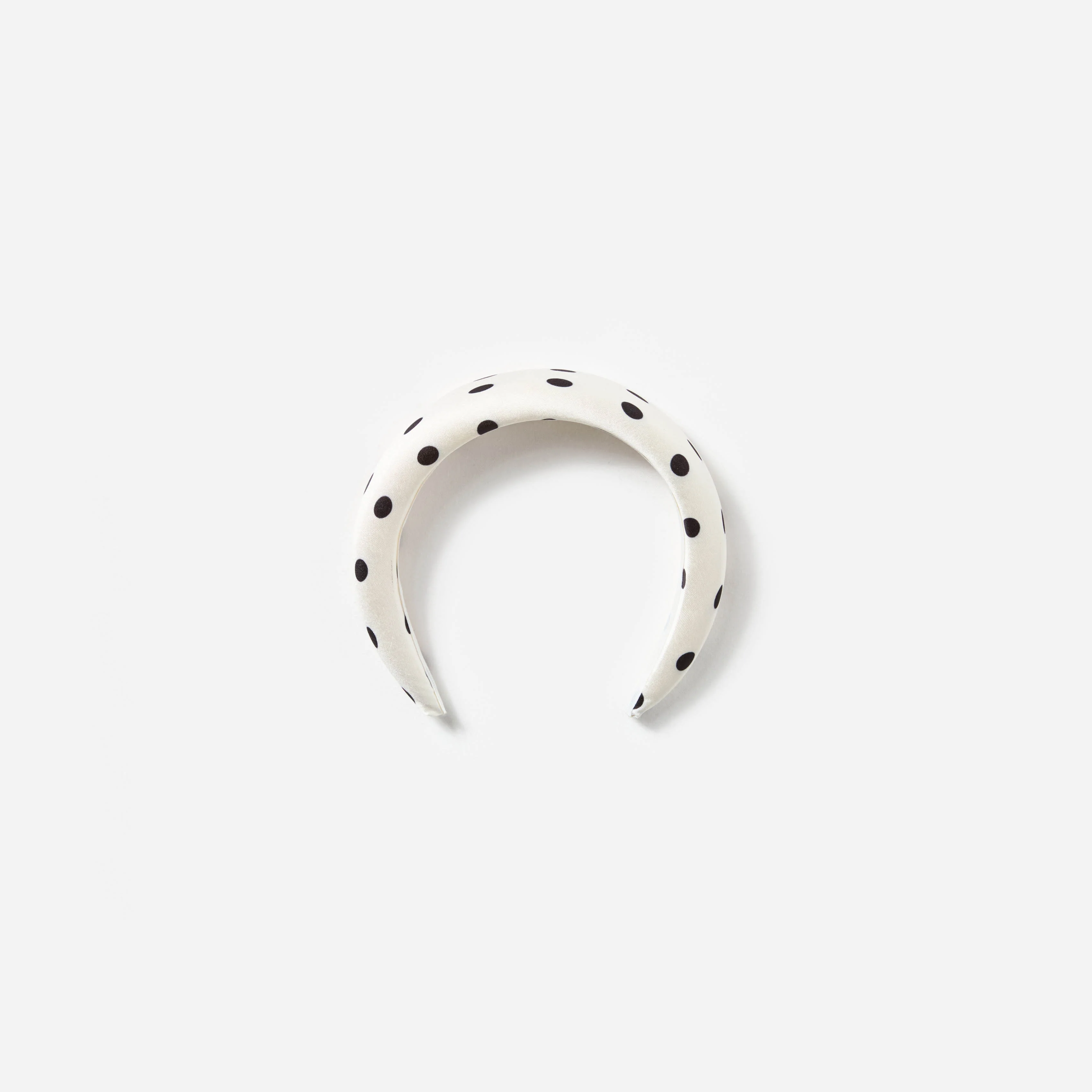 Cream Polka Dot Headband - Image 2