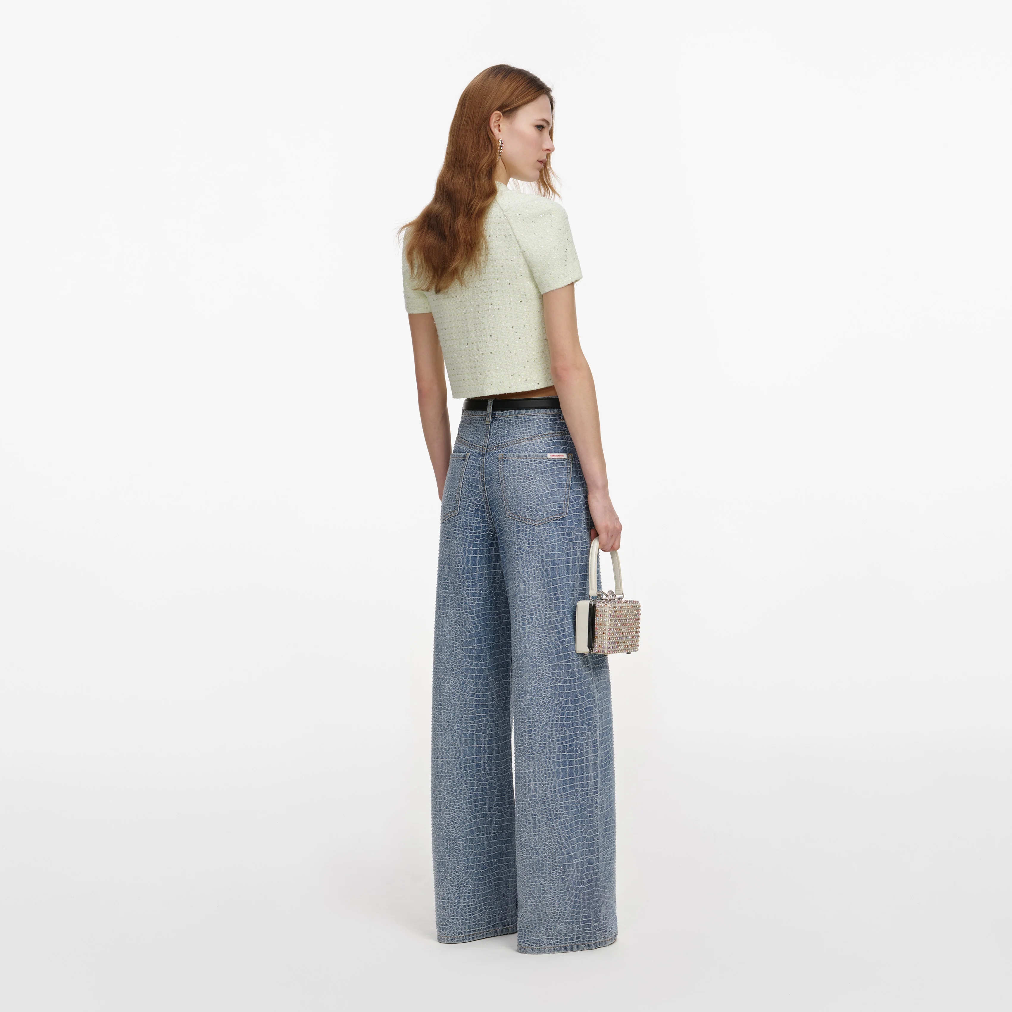 Lime Boucle Top - Image 3