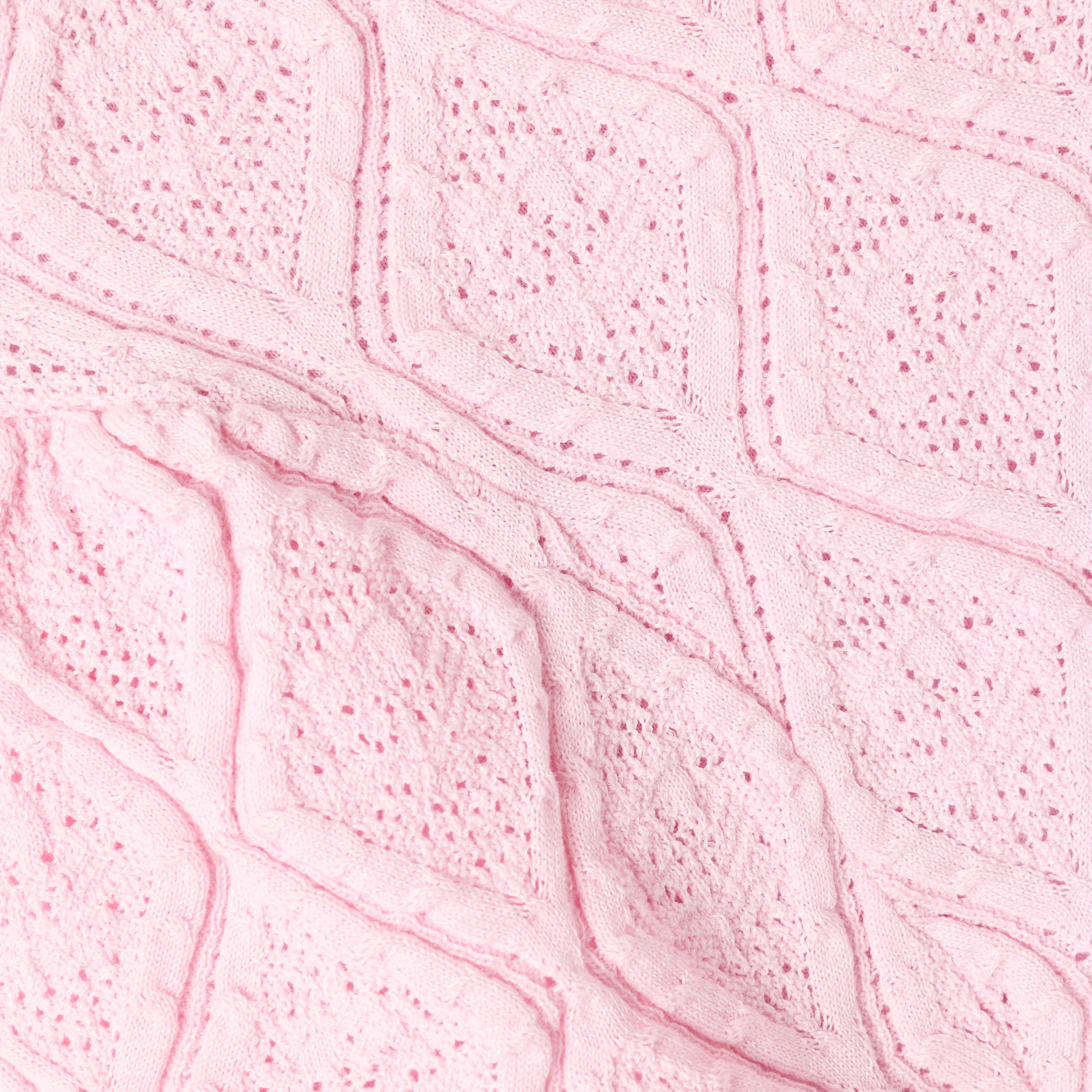 Pink Lace Bow Knit Skirt - Image 4