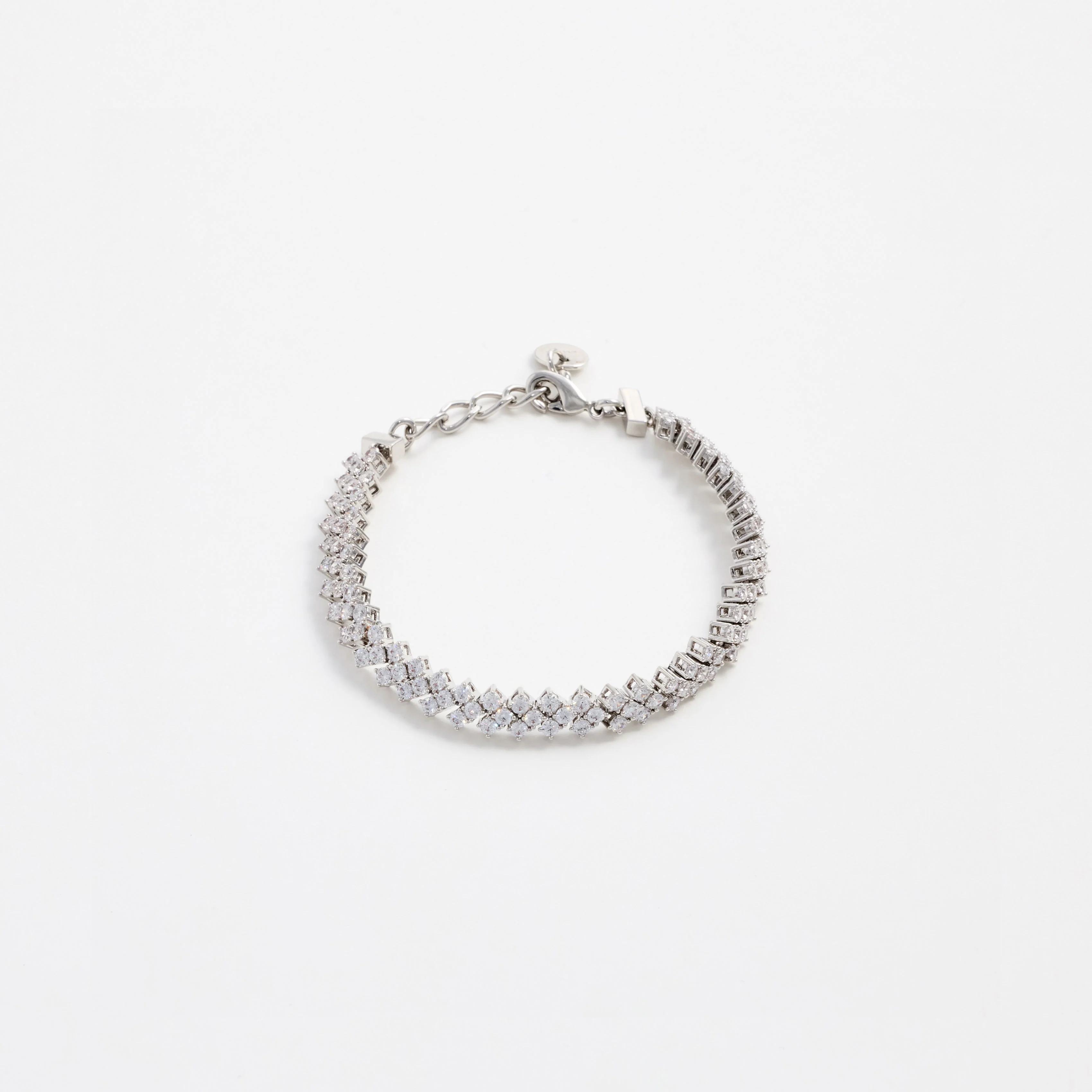 Silver Crystal Bracelet