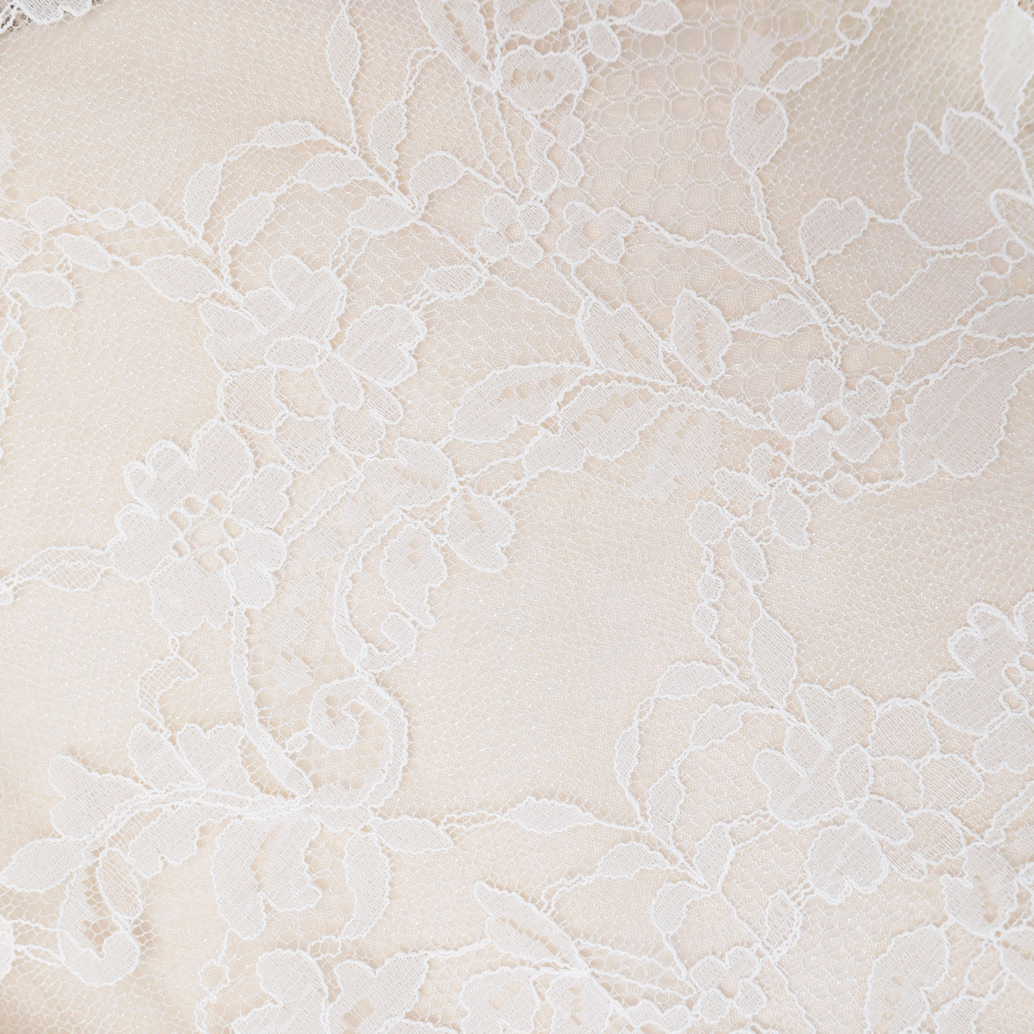 White Lace Scoop Back Maxi Dress - Image 5